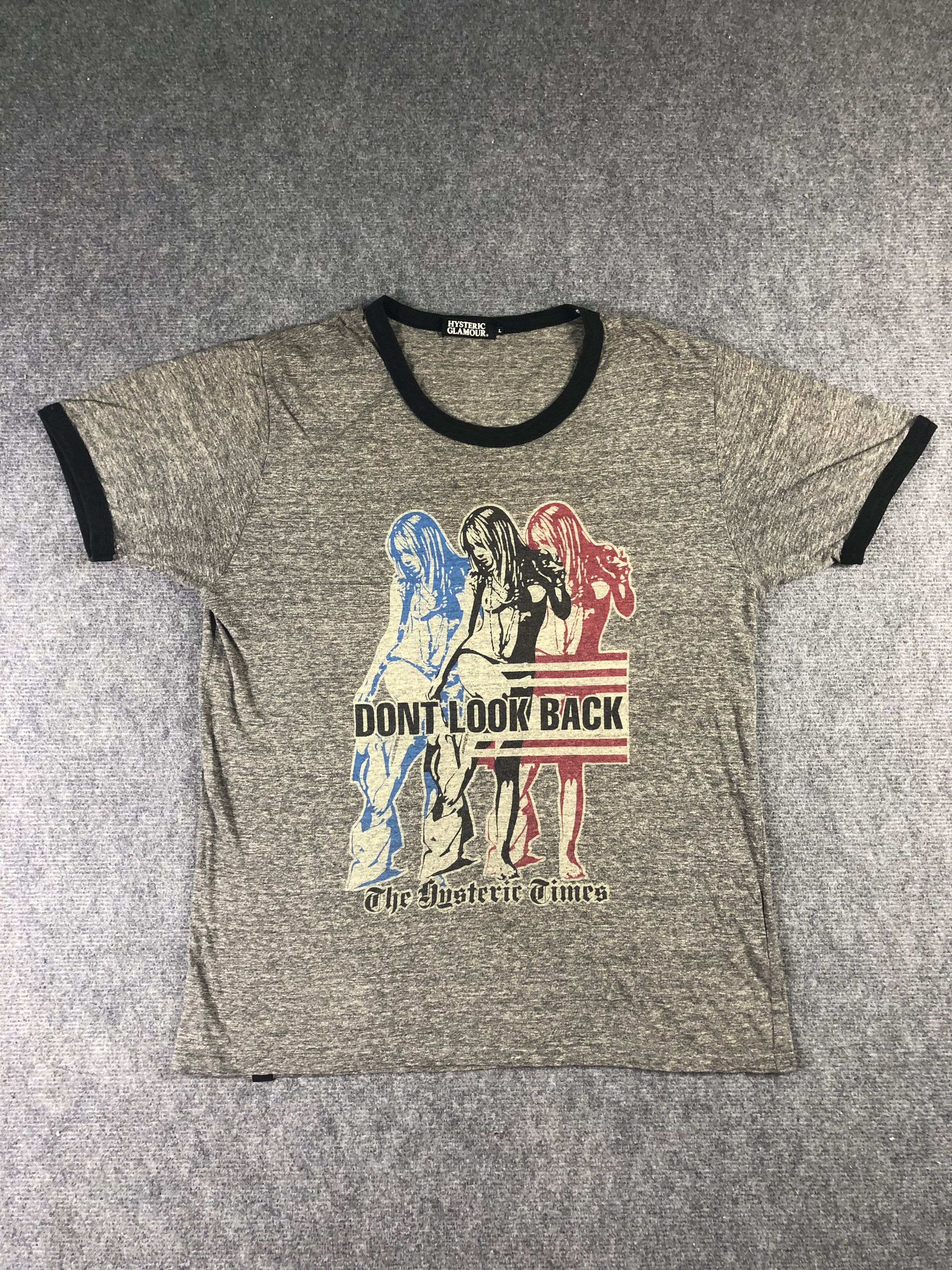 Hysteric Glamour Hysteric Glamour Dont Look Back Tshirt Size US L / EU 52-54 / 3 - 1 Thumbnail