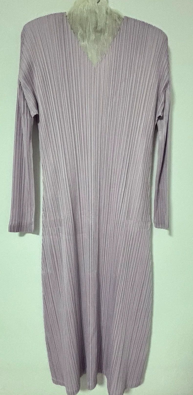 Issey Miyake Issey Miyake Purple dress Size L / US 10 / IT 46 - 5 Thumbnail