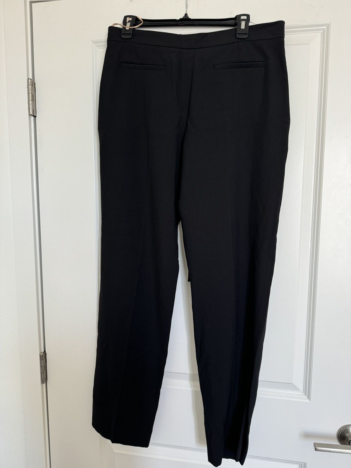 Chloe Chloe Black High Waisted Pants Attached Wrap Tied Belt Size 30" / US 8 / IT 44 - 3 Thumbnail
