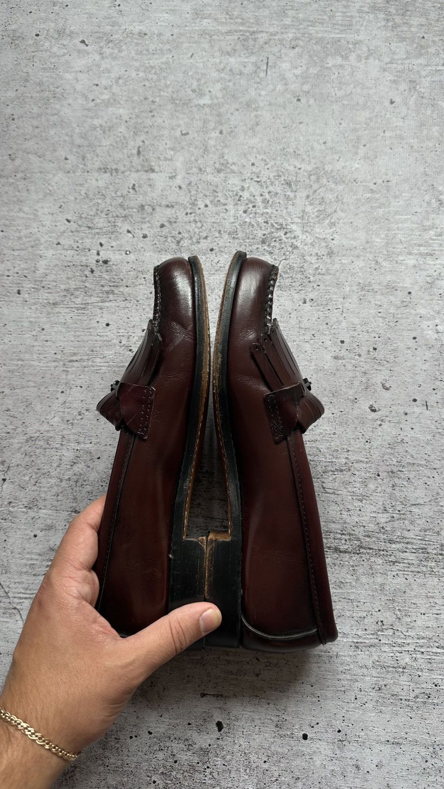 Women's G.H. Bass & Co. Weejens Vintage Leather Loafers USA