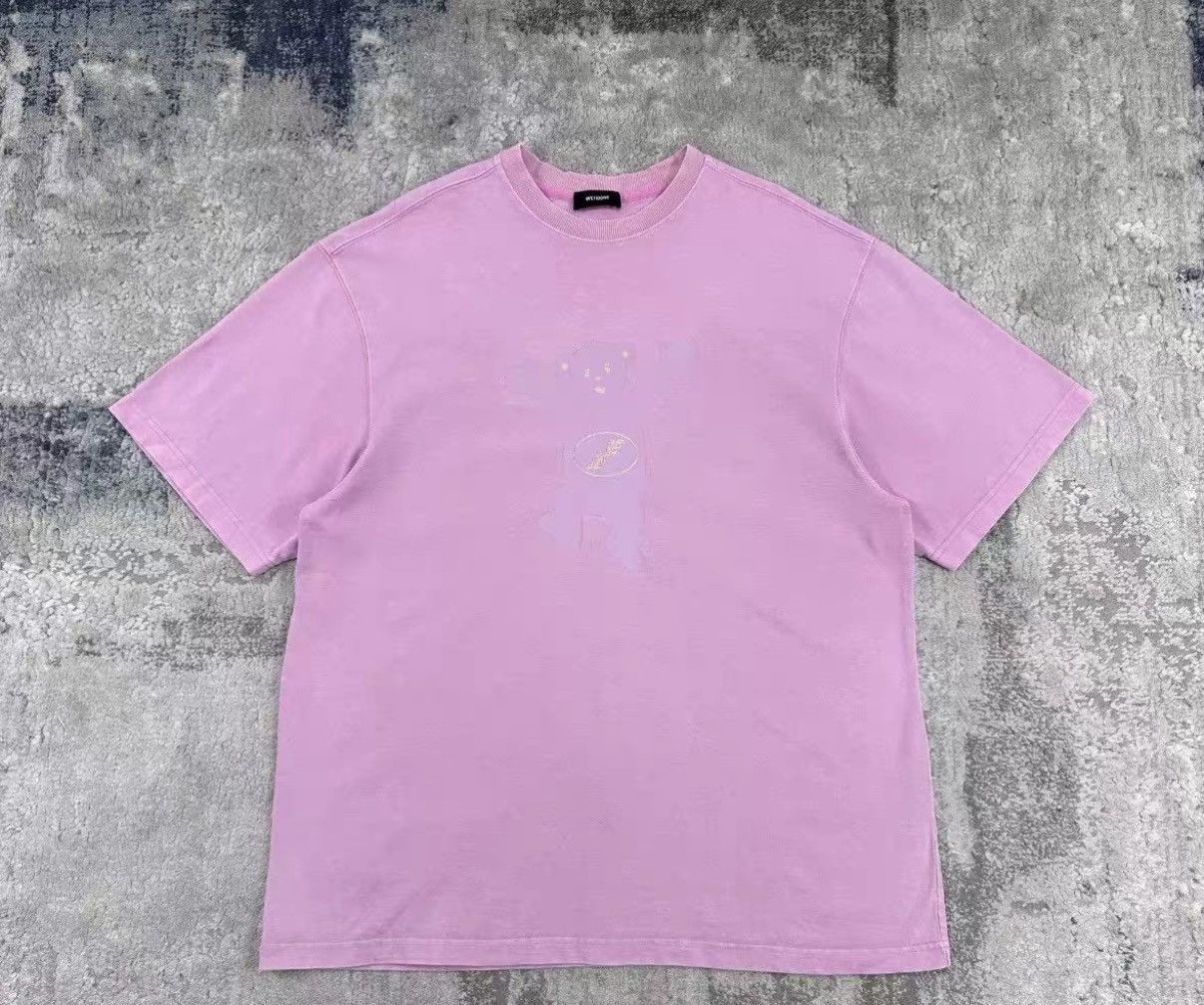 WE11DONE We11done Thermal Teddy Bear Short Sleeve T-Shirt Size US M / EU 48-50 / 2 - 1 Thumbnail