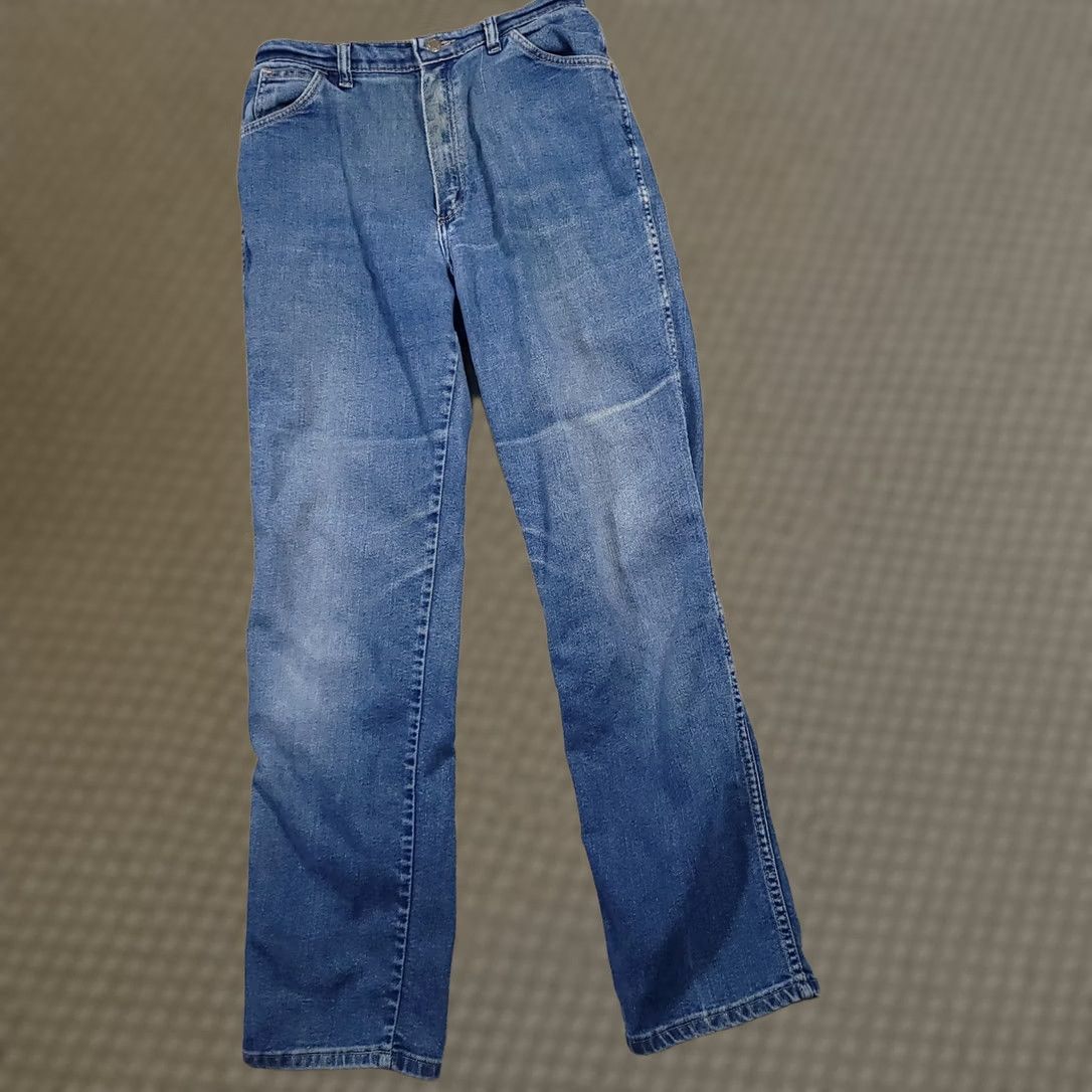Wrangler VINTAGE Wrangler Misses Jeans MR231NV Women's 14 Regular Denim 80s Made In USA Size 36" / US 14 / IT 50 - 1 Thumbnail