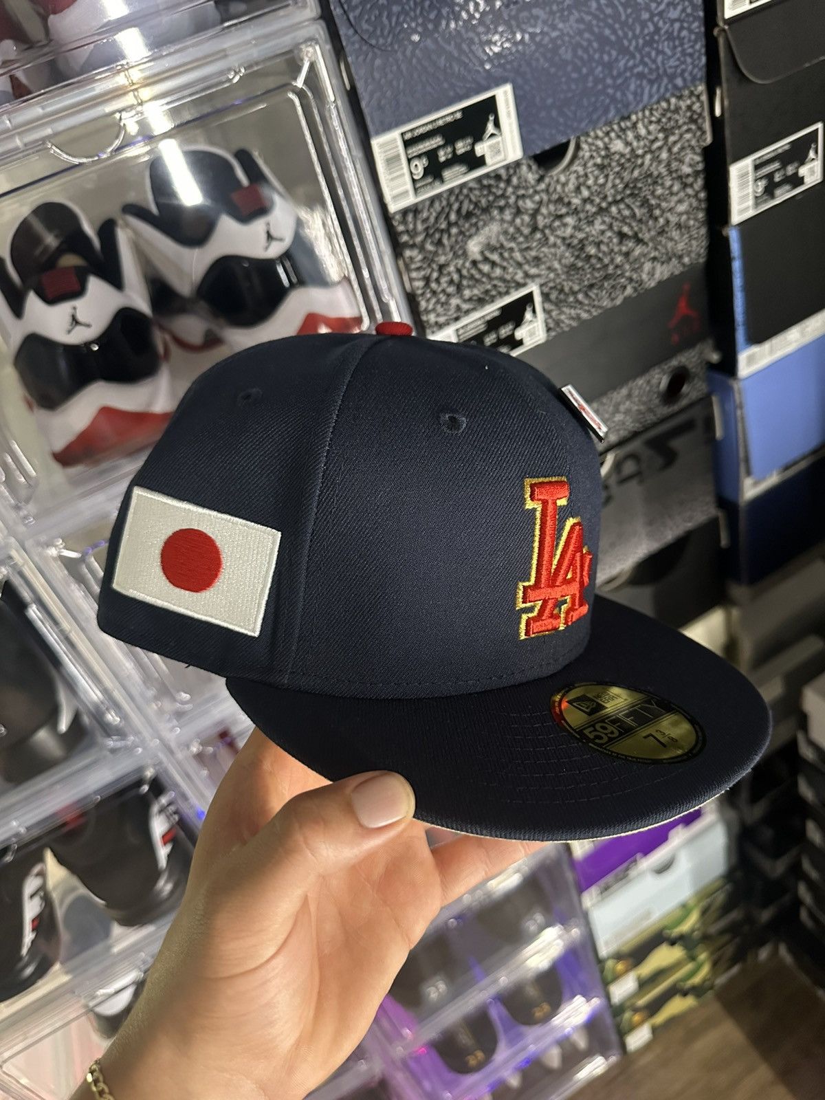 New era los angels dodgers 7 3/8