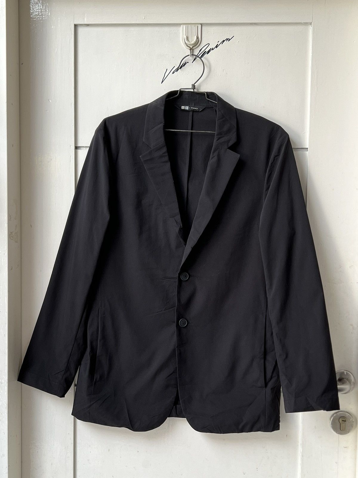 Theory UNIQLO x THEORY Black Blazers Size US M / EU 48-50 / 2 - 1 Thumbnail