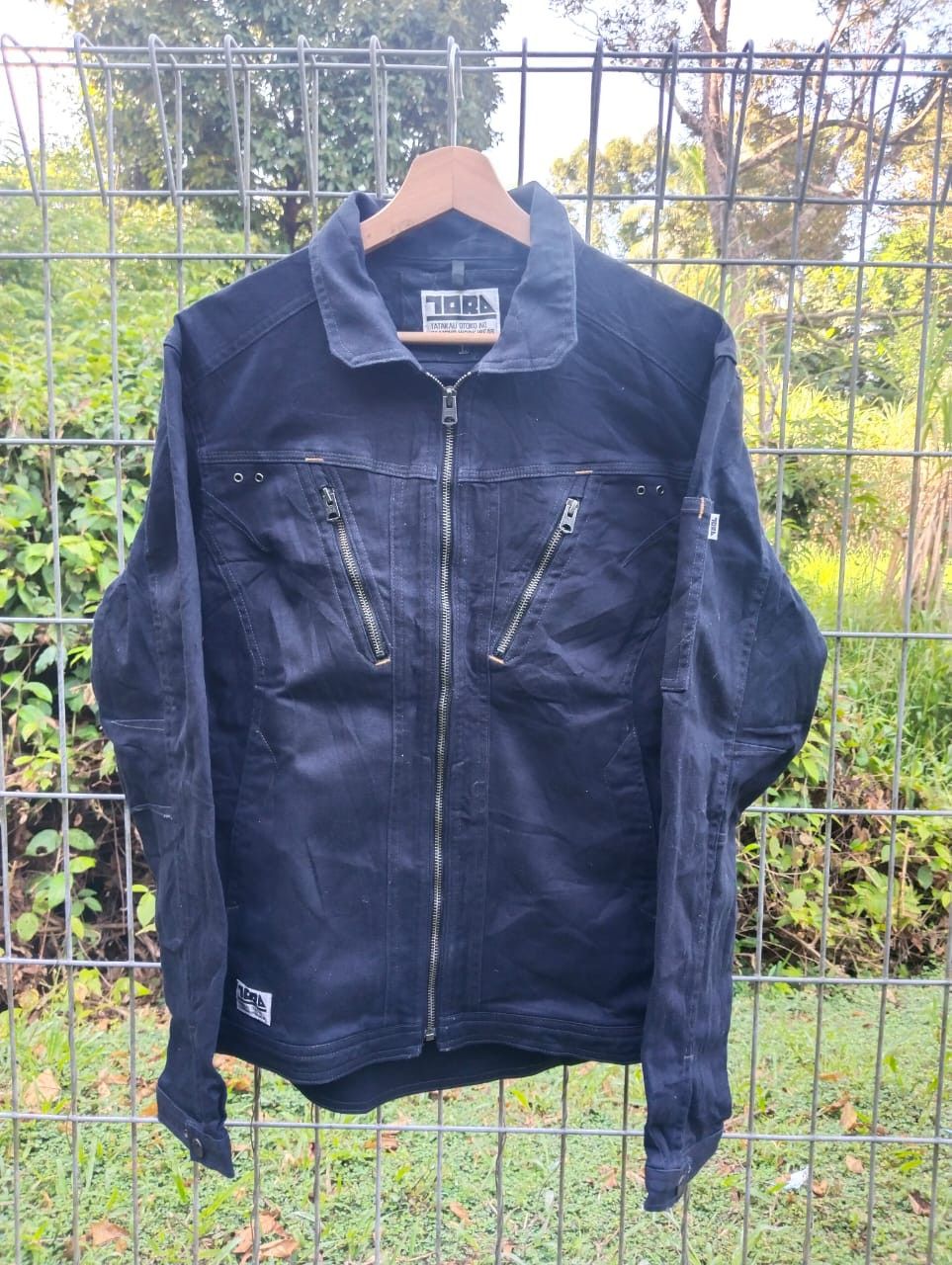 Japanese Brand Vintage Toraichi Multi Zipoer Workwear Jacket Size US L / EU 52-54 / 3 - 1 Thumbnail