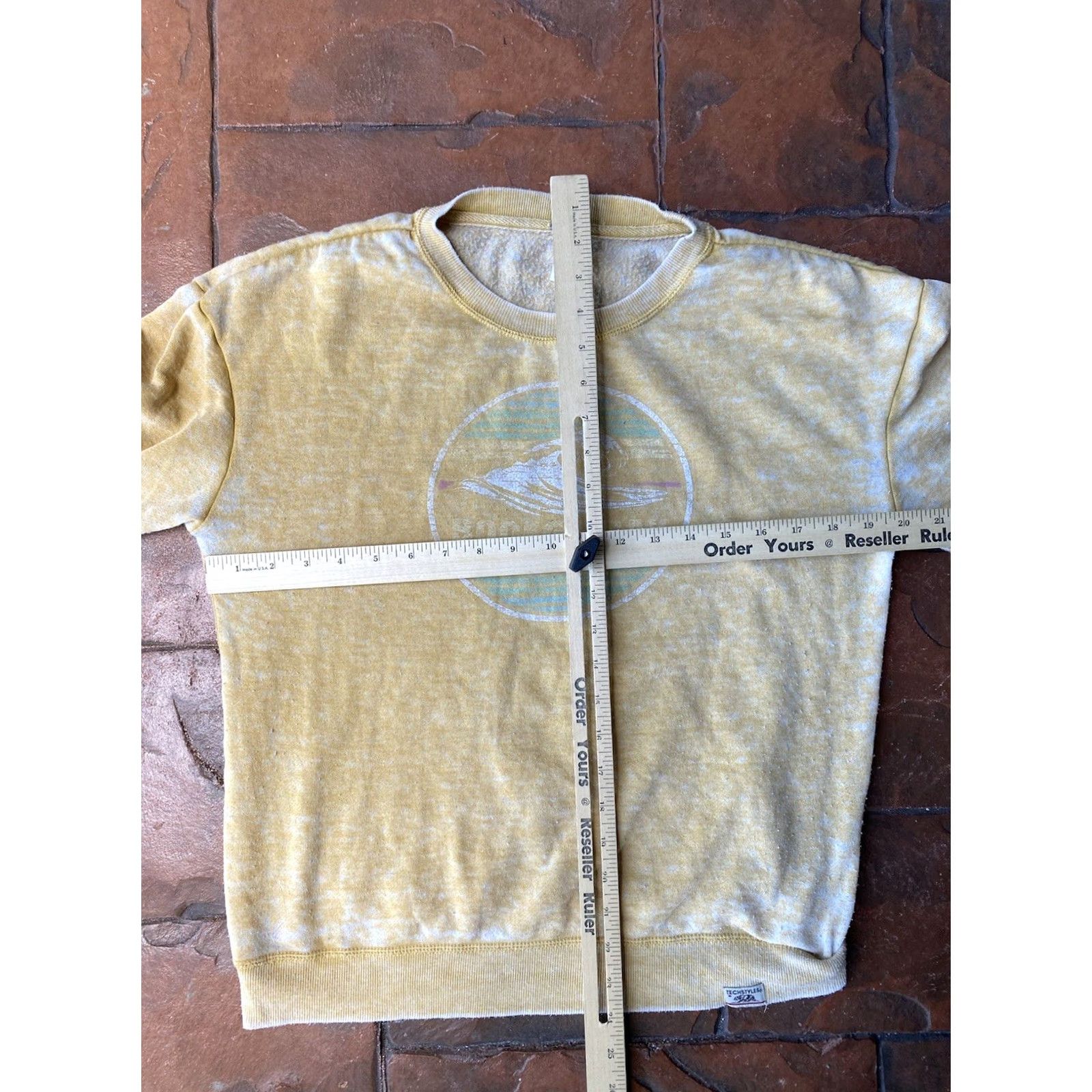 Bodega VINTAGE Techstyles Bodega Bay California Crewneck Sweatshirt Womens Small Yellow Solid Embroidered Outdoor 90s Mens Women Girls Boys Size S / US 4 / IT 40 - 7 Thumbnail