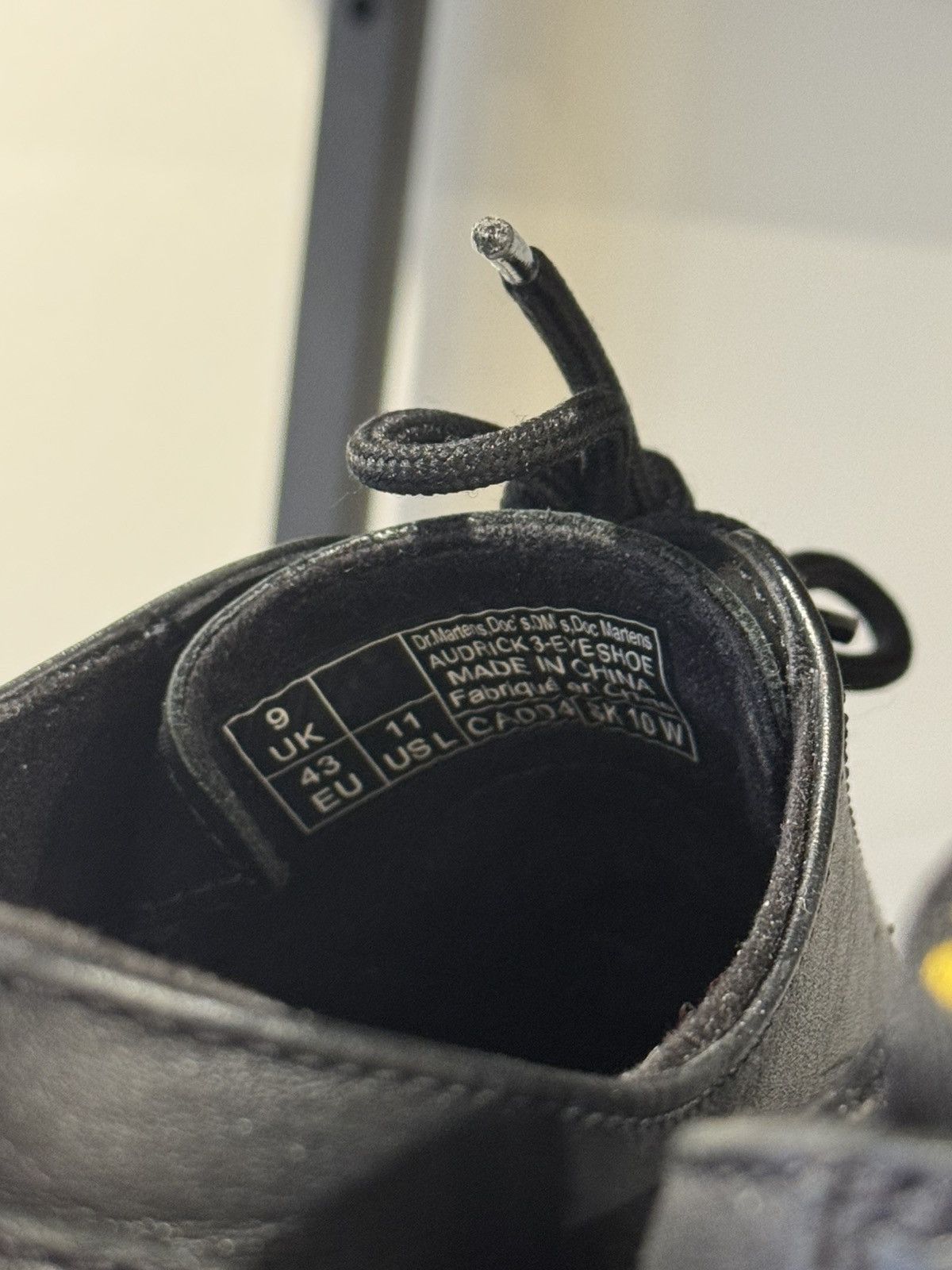 Dr. Martens Dr. Martens Black Audrick Nappa Leather Platform Derbys Size US 9.5 / EU 42-43 - 7 Thumbnail