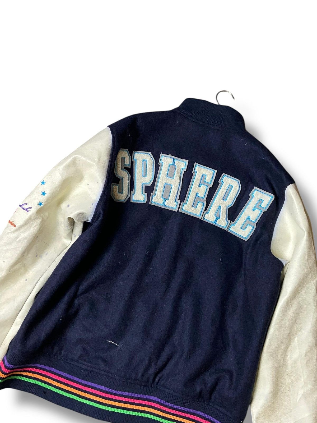 Japanese Brand × Vintage Japanese Brand Embroidered Varsity Jacket (119) Size US XS / EU 42 / 0 - 2 Thumbnail