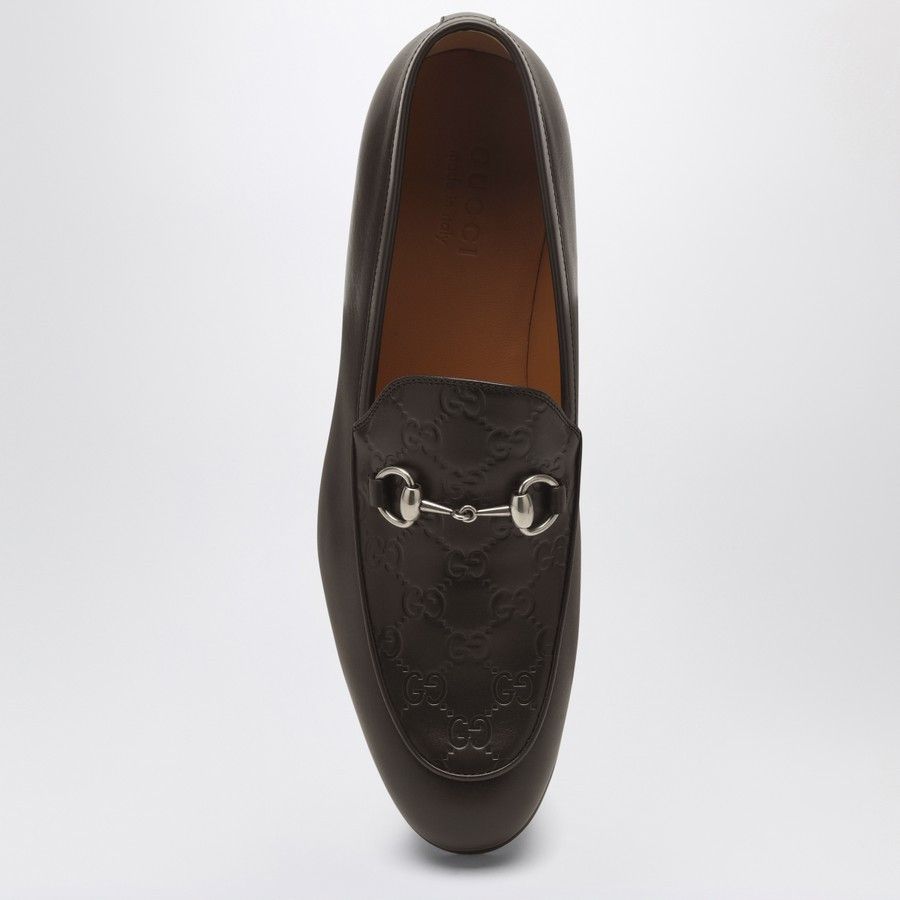 Gucci o1d2blof0525 Buckle Moccasin Leather Shoes in Brown Size US 7 / EU 40 - 3 Thumbnail