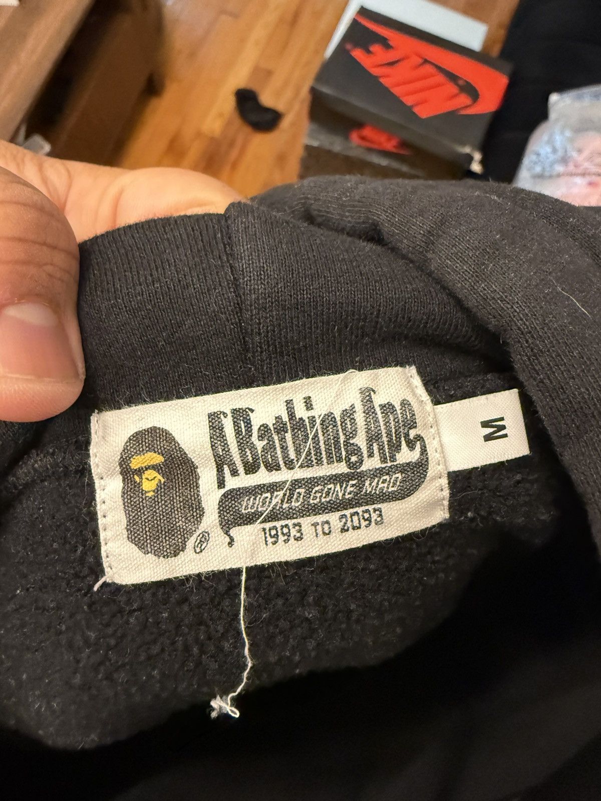 Bape Bape Ape Shall Never Kill Hoodie Size Medium Size US M / EU 48-50 / 2 - 9 Thumbnail
