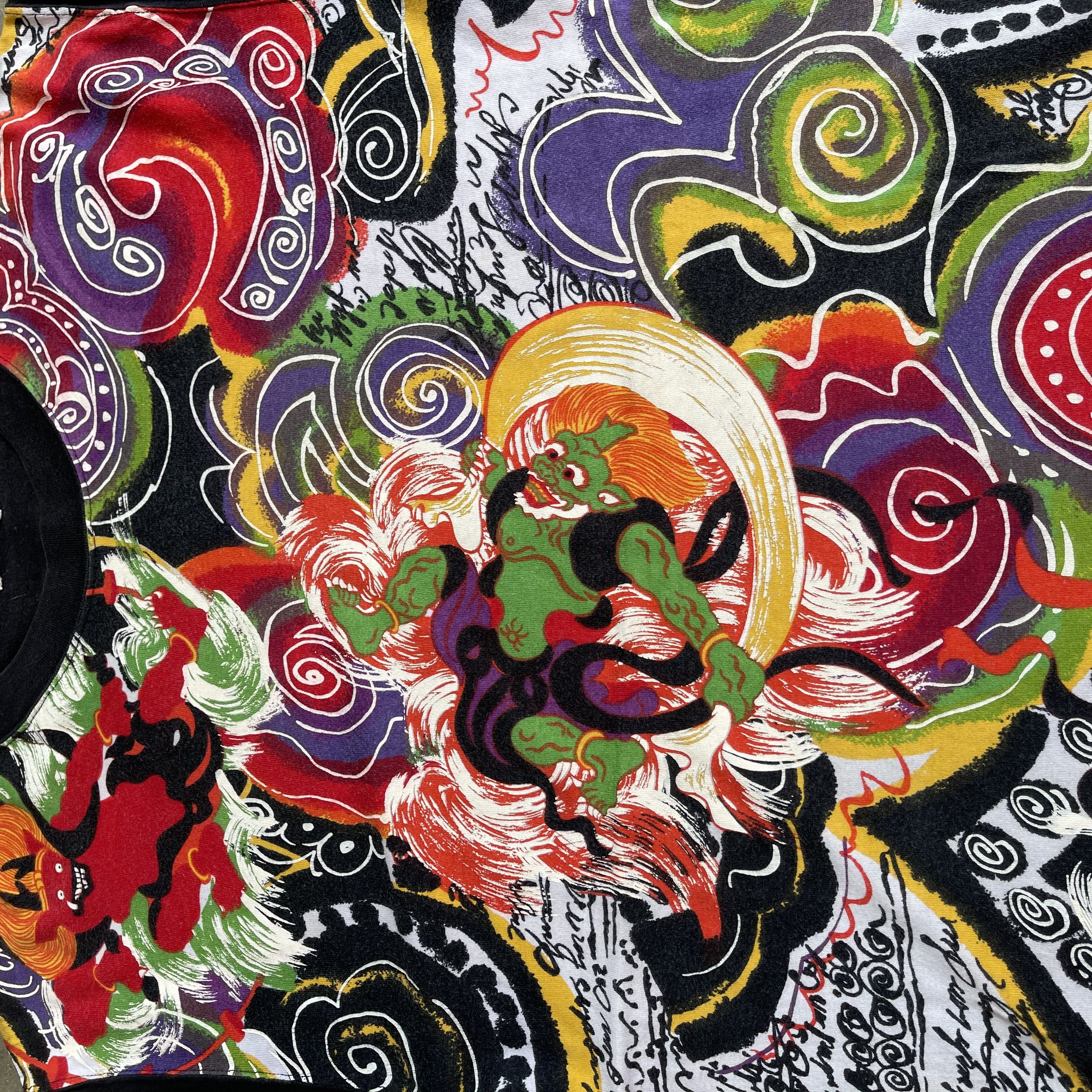 Japanese Brand Kansai Yamamoto Irezumi Oni Devil T-shirts Size US L / EU 52-54 / 3 - 4 Thumbnail