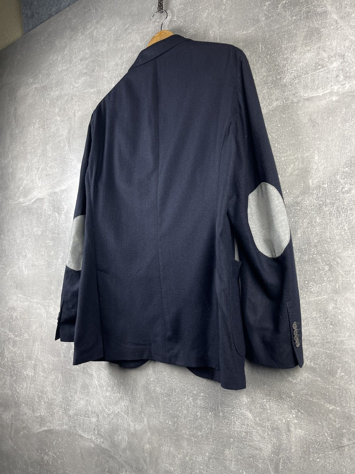 L.B.M. 1911 L.B.M. 1911 Wool Navy Blue Blazer Jacket Made In Italy Size 54R - 8 Thumbnail
