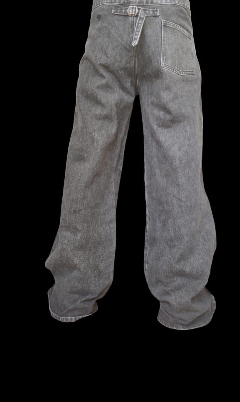 Affliction Baggy Super Flared Japanese Bush Pant Jeans Size US 31 - 8 Thumbnail