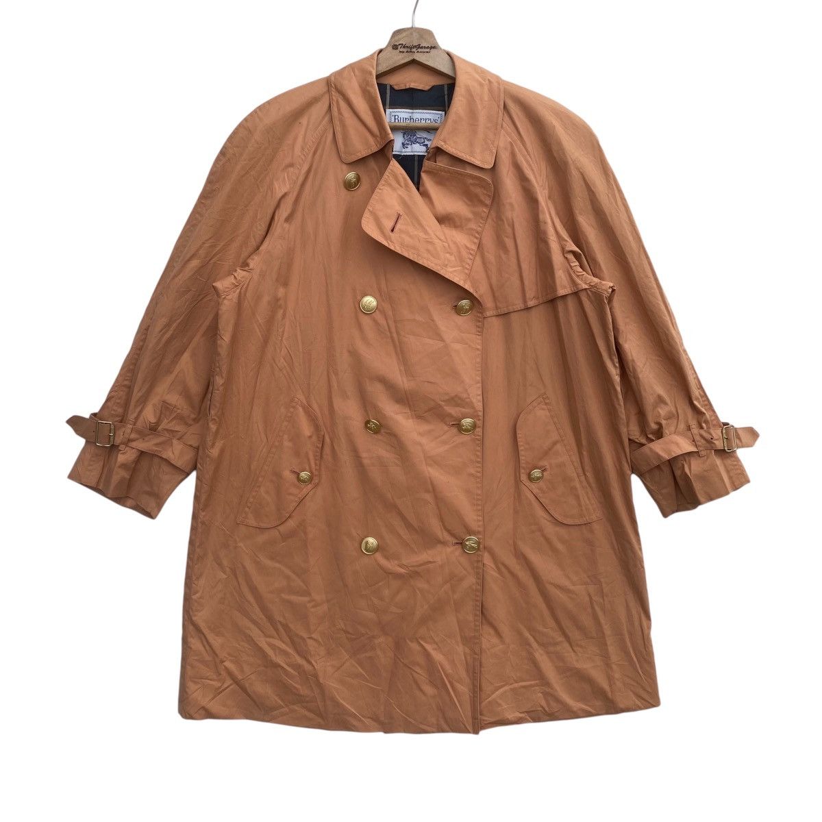 Burberry × Vintage Vintage BURBERRYS’ Prorsum Double Breast Trench Coat/Parkas Size L / US 10 / IT 46 - 2 Thumbnail