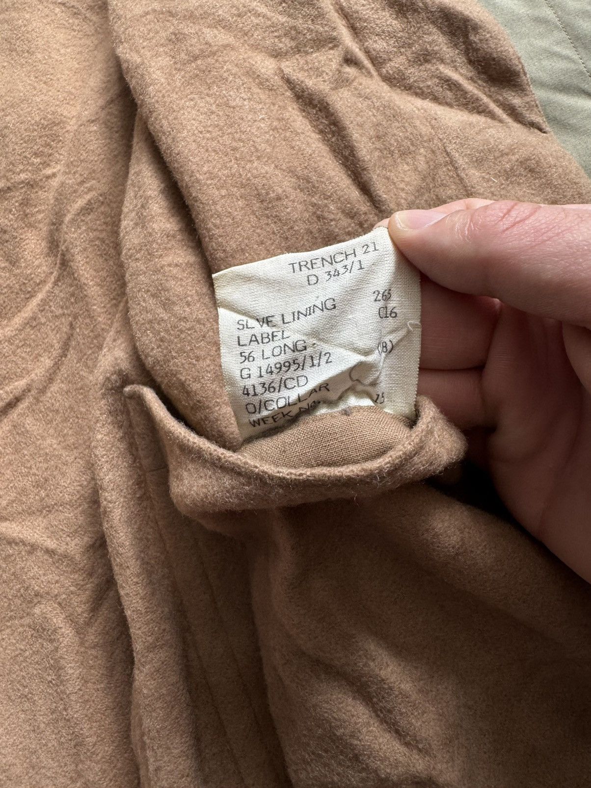 Burberry Burberrys’ Prorsum Ladage&Oelke Double-Brested TrenchCoat 56 Size US XL / EU 56 / 4 - 17 Thumbnail