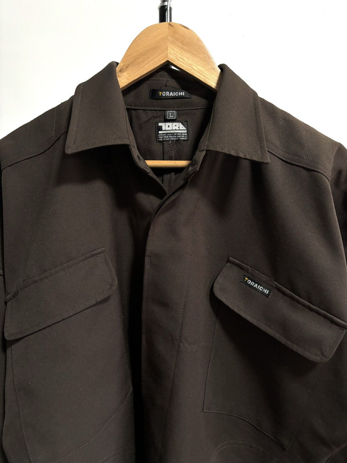 If Six Was Nine Workwear TORAICHI Button Up Shirt long Sleeve Size US L / EU 52-54 / 3 - 6 Thumbnail
