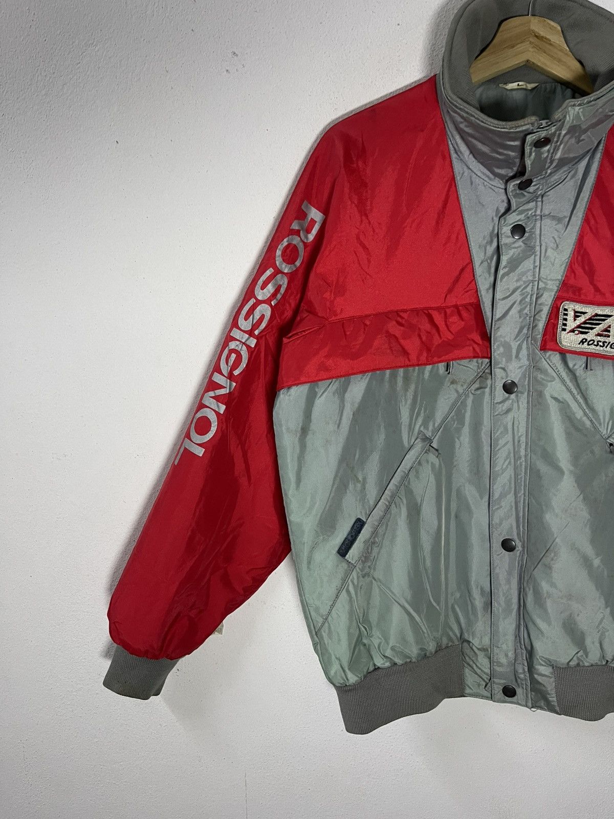 Rossignol Vintage Rossignol Racing Bomber Jacket Size US M / EU 48-50 / 2 - 3 Thumbnail