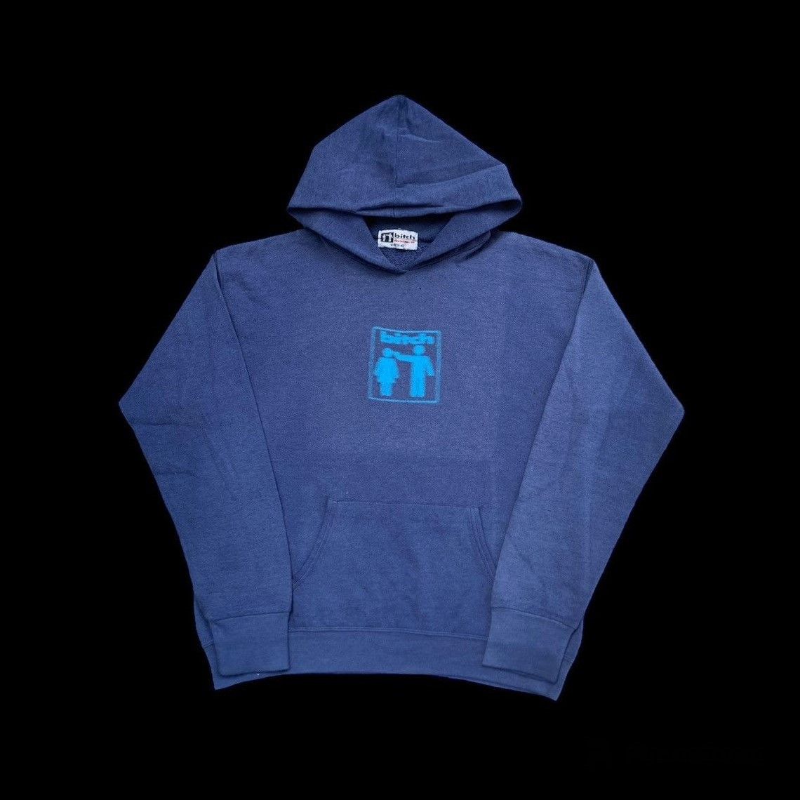 Vintage Vintage 90s BITCH Skateboards Logo Hoodie Size US M / EU 48-50 / 2 - 2 Thumbnail