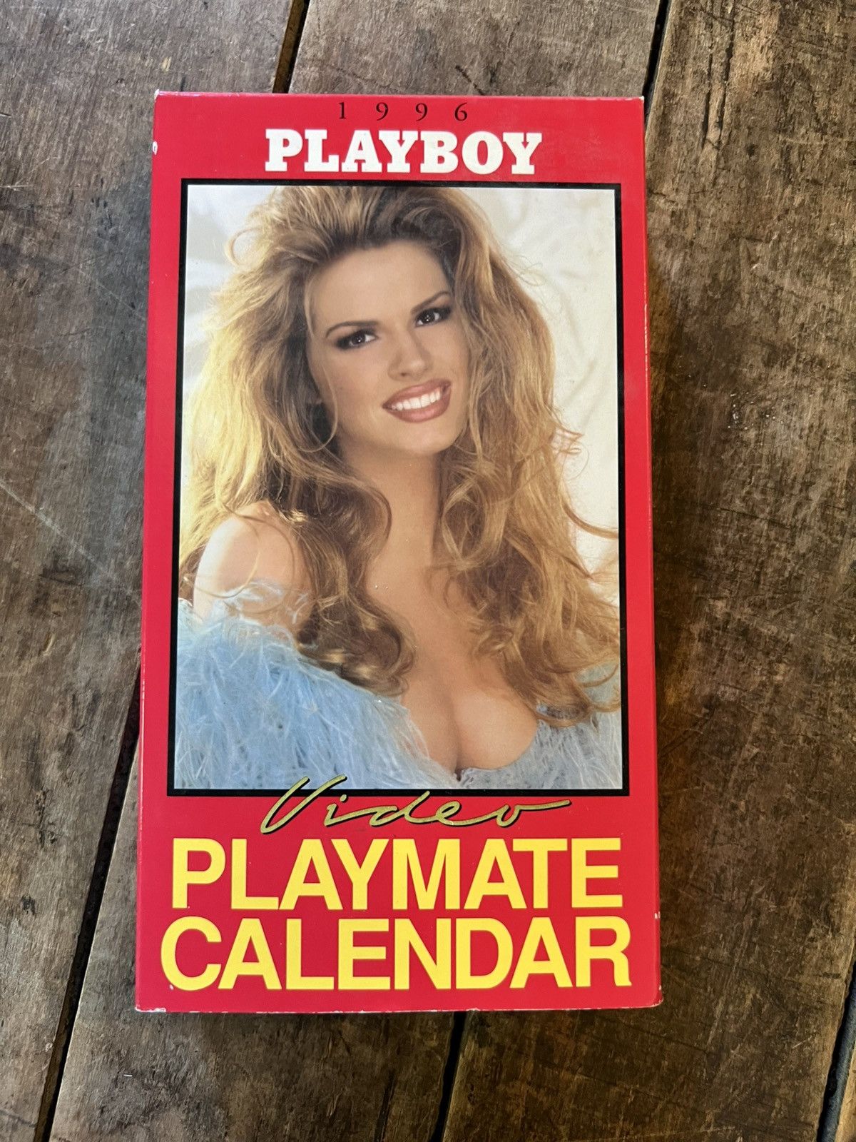 Vintage 1996 Playboy Video Playmate Calendar - VHS Movie Size ONE SIZE - 1 Thumbnail