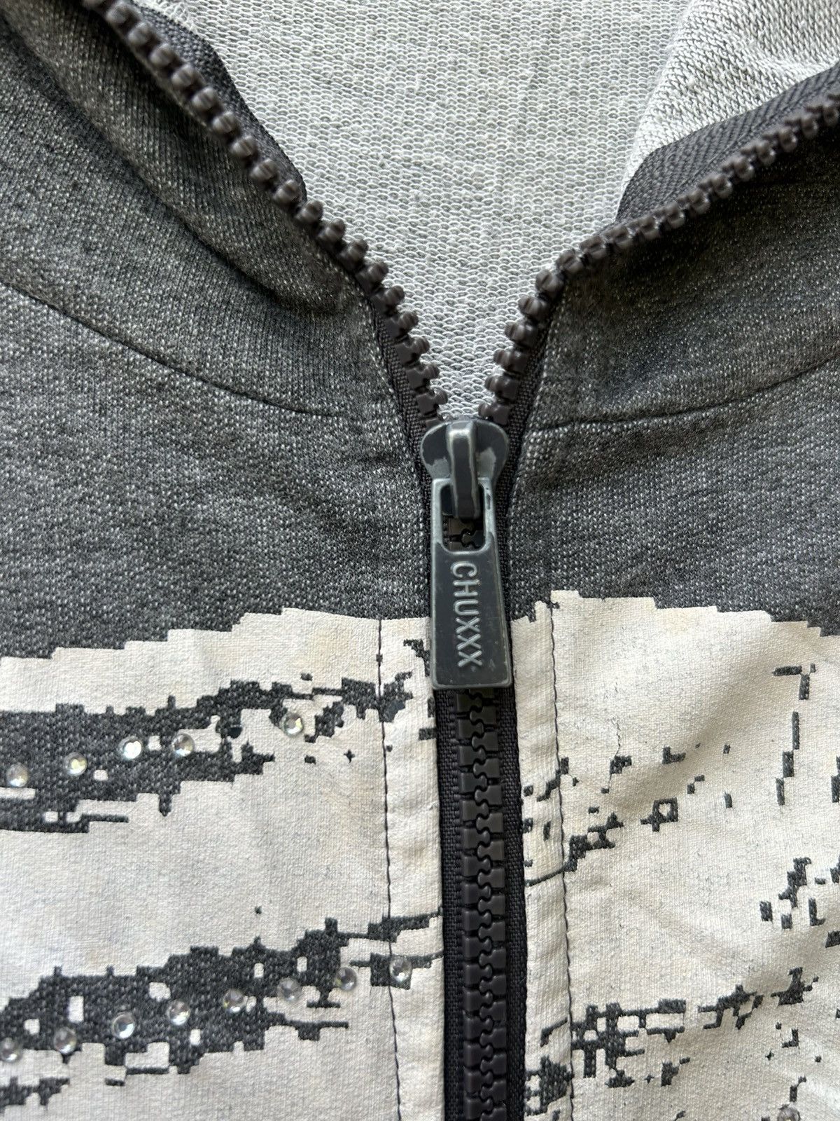 If Six Was Nine × Japanese Brand × Le Grande Bleu (L.G.B.) Chux xxx skull oversized hoodie Ifsixwasnine LGB Size US L / EU 52-54 / 3 - 7 Thumbnail