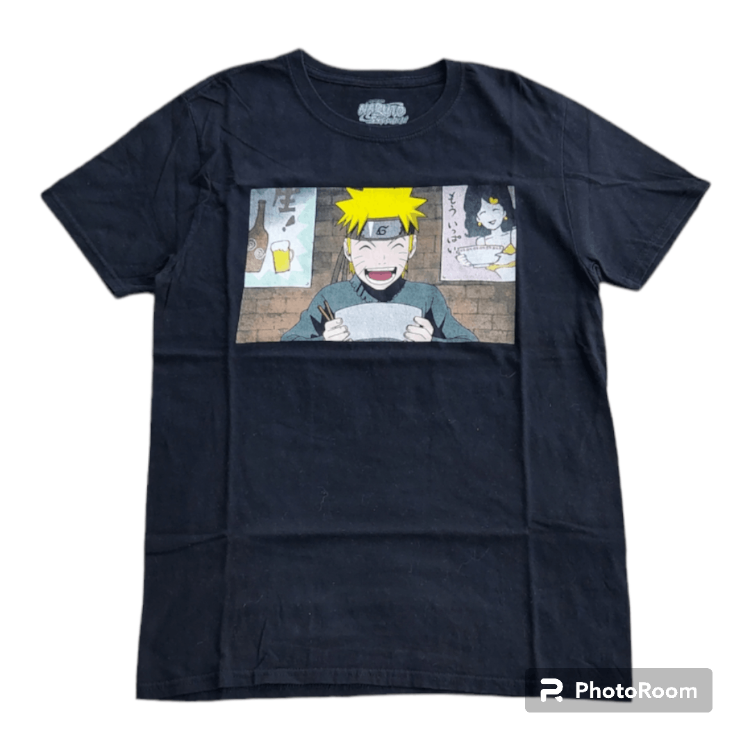 Anime × Japanese Brand 💥Naruto Shippuden Solo Naruto Ichraku Ramen Shop T Shirt Size US M / EU 48-50 / 2 - 1 Thumbnail