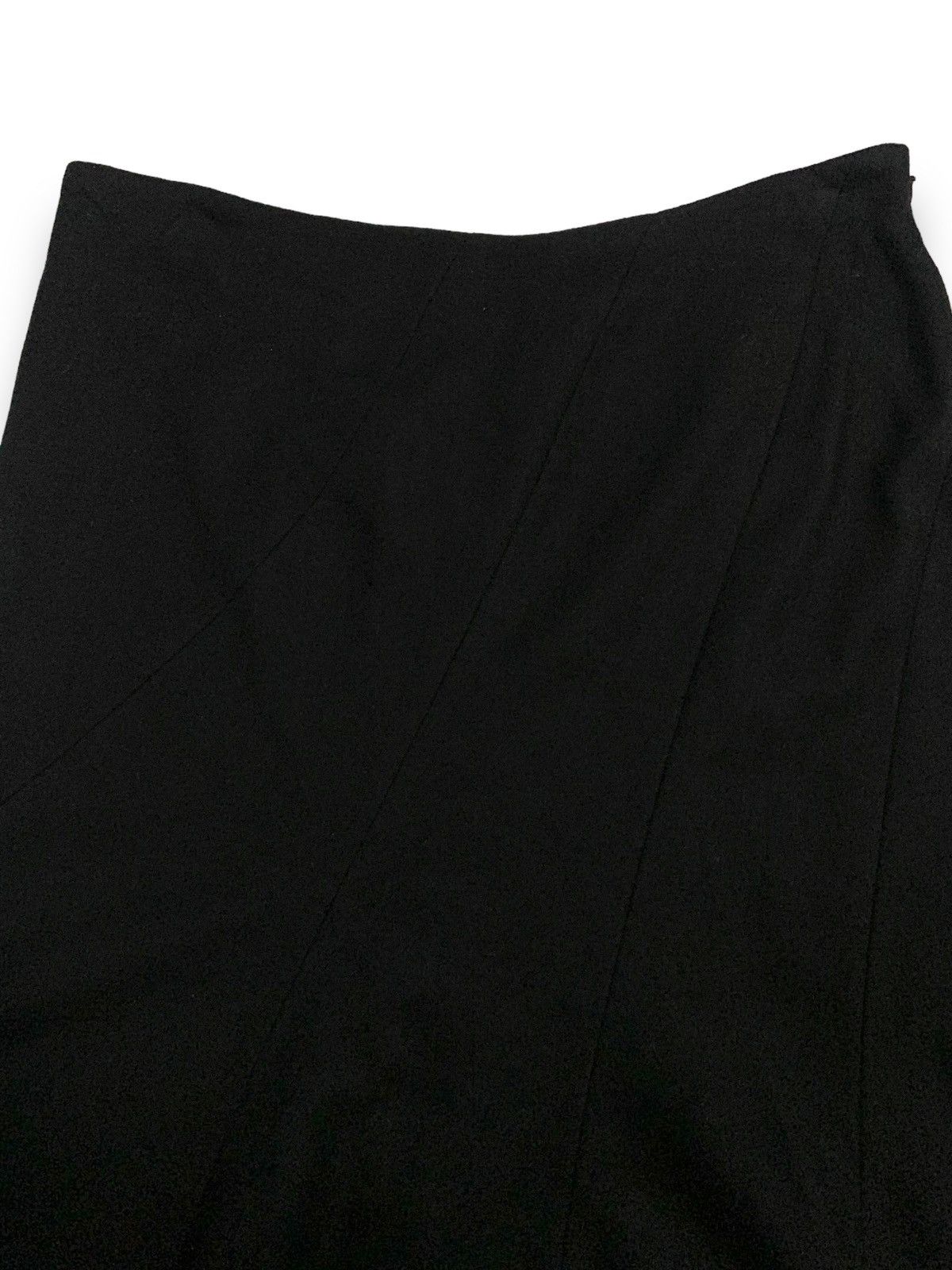 Ralph Lauren Vintage 90s Ralph Lauren Wool Blend Panel Mini Skirt Size 29" - 9 Thumbnail