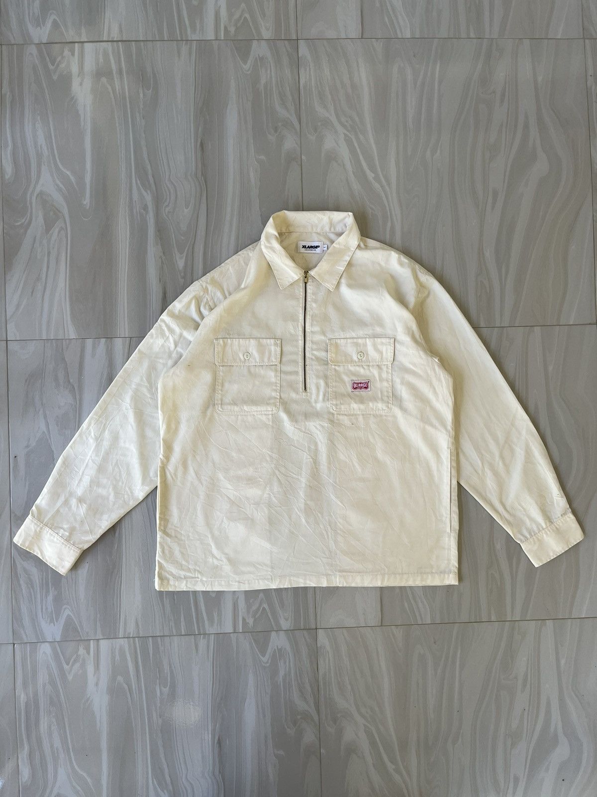 Designer × Japanese Brand × Xlarge XLARGE LOS ANGELES Half zip jacket🦍 Size US L / EU 52-54 / 3 - 3 Thumbnail