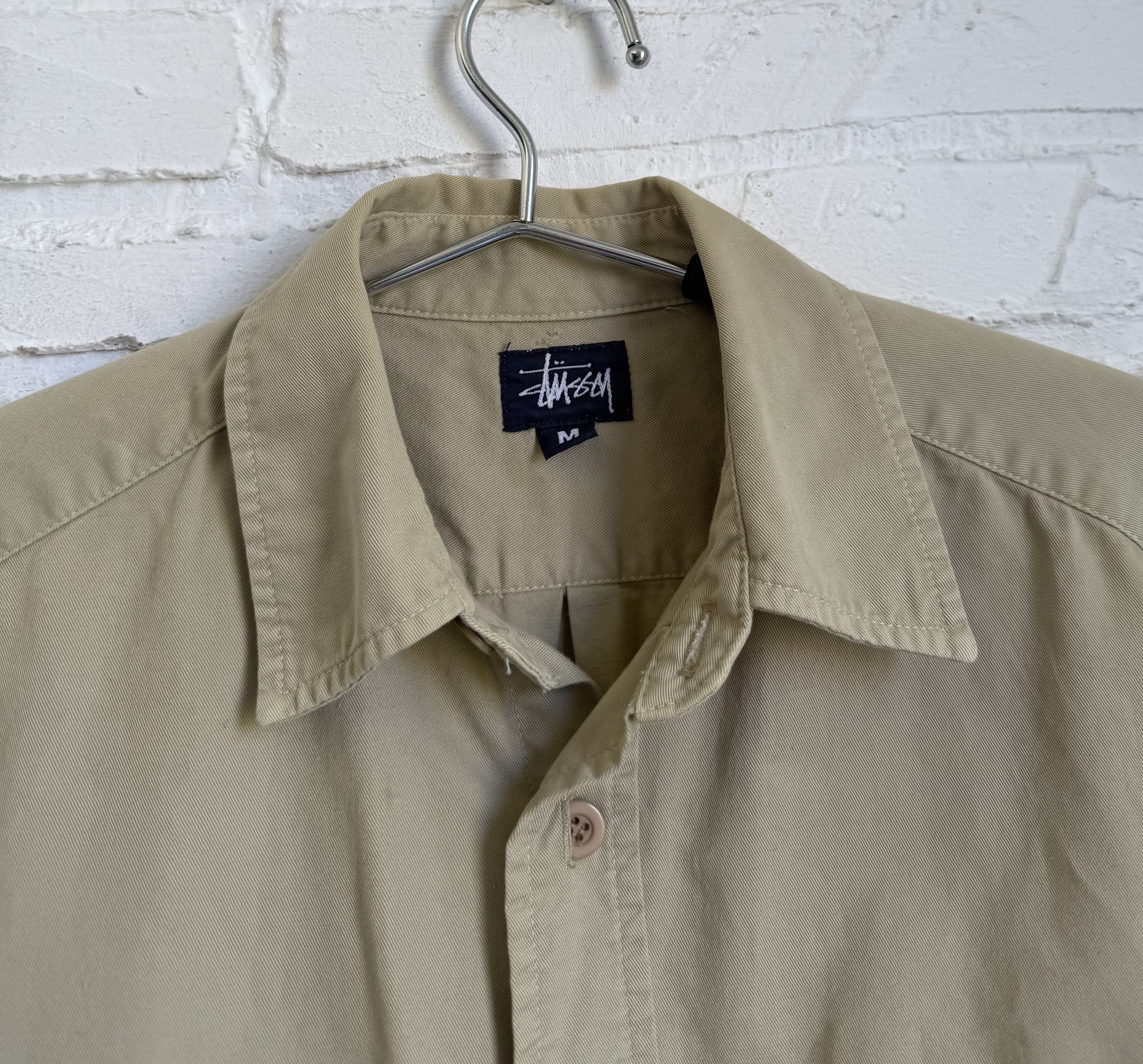 Stussy Vintage 90s Stussy Made In USA Utility Military Shirt Size US M / EU 48-50 / 2 - 3 Thumbnail