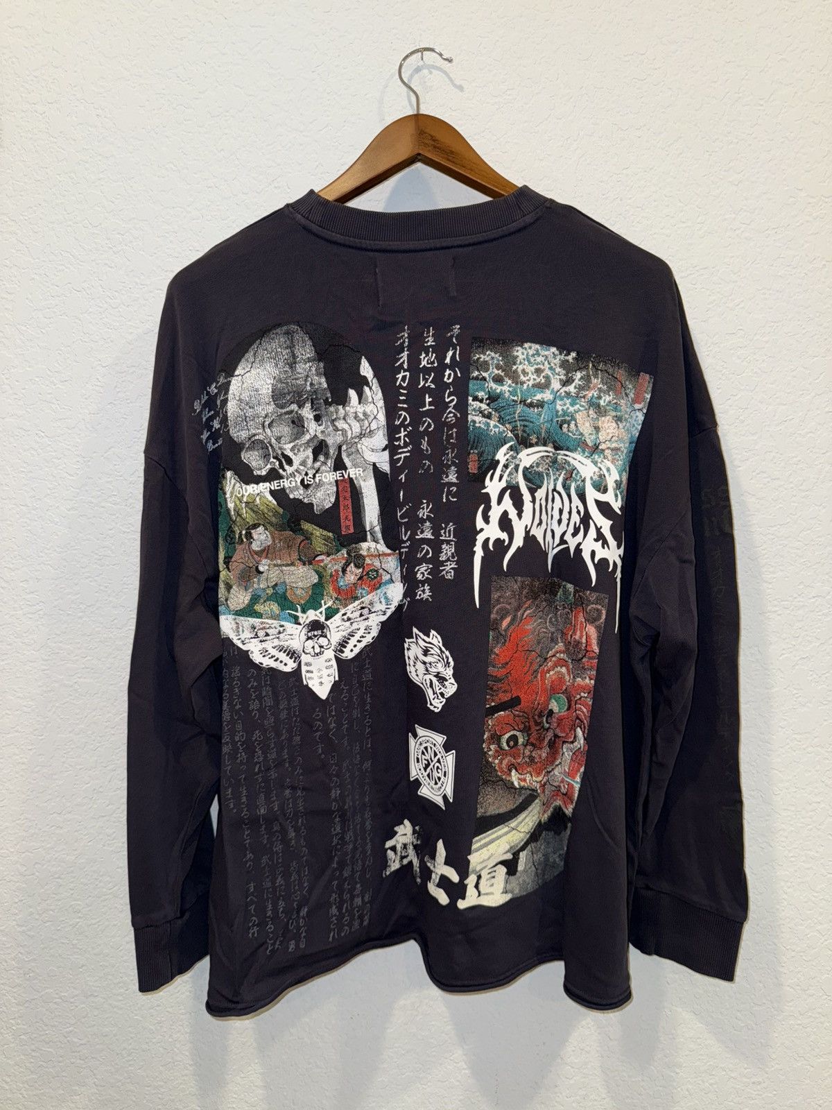 Darc Sport Ukiyo-E Premium Box Cut Long Sleeve Tshirt Size US L / EU 52-54 / 3 - 1 Thumbnail
