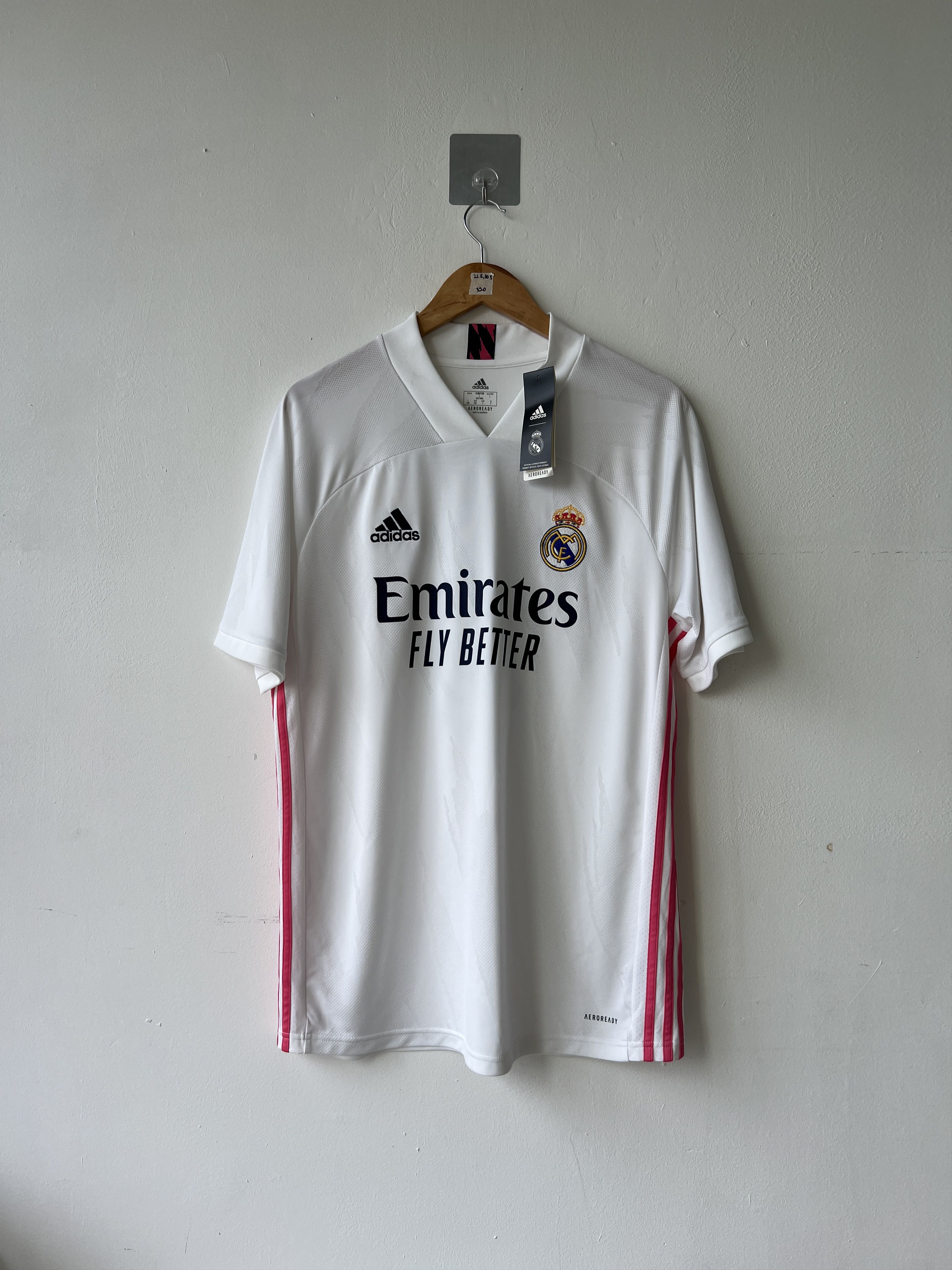Adidas (L) Real Madrid 2020-21 Home Shirt Kroos #8 (NEW) Kit Size US L / EU 52-54 / 3 - 2 Thumbnail