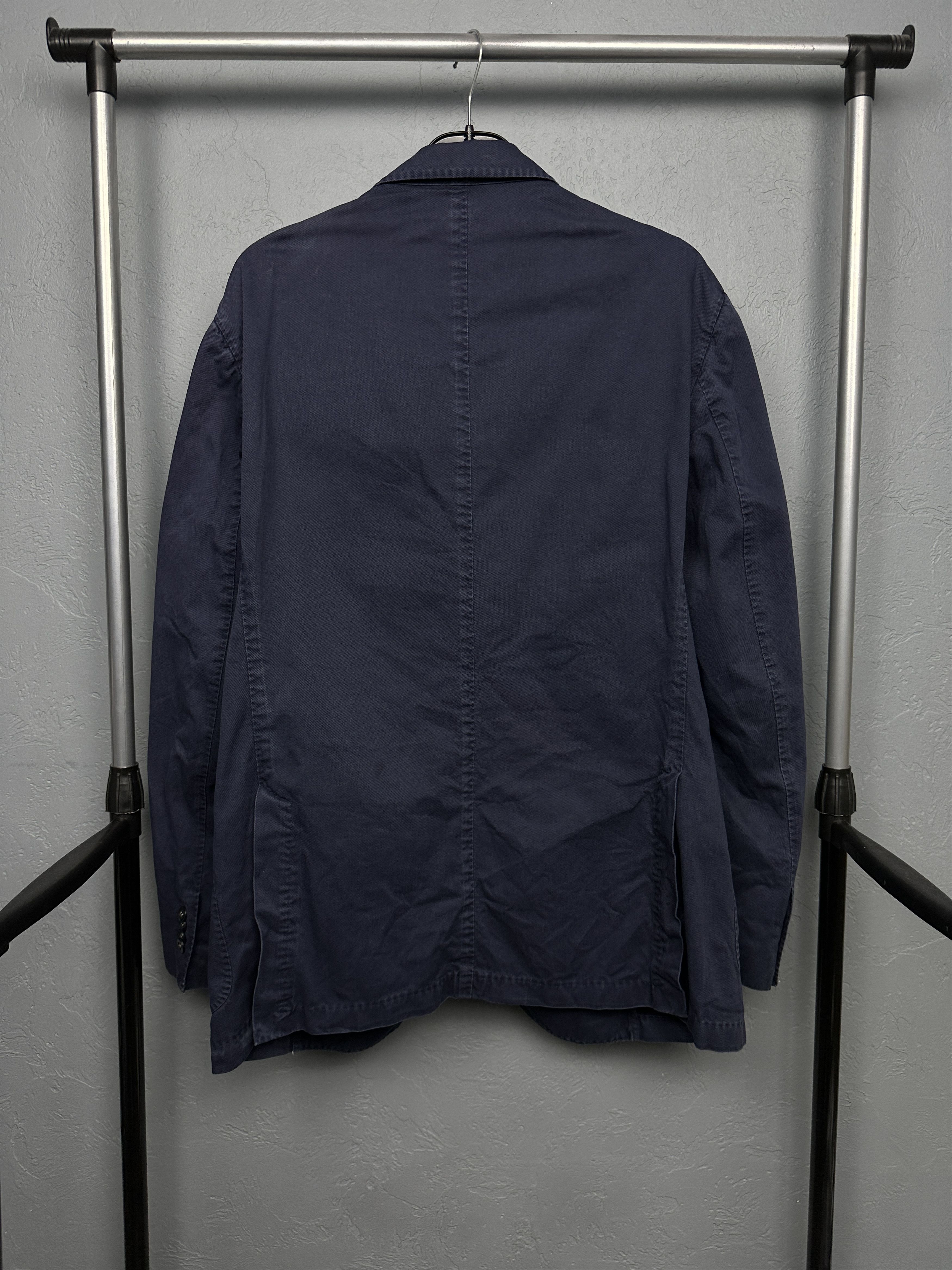 Boglioli Boglioli Mens Cotton Blazer Coat Size US XL / EU 56 / 4 - 6 Thumbnail