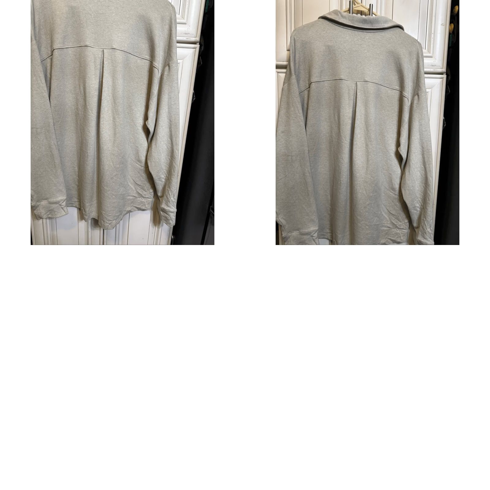 Eberjey Eberjey Women's Luxe Sweats Shacket Snap Collared Heather Gray Green Size Medium Size M / US 6-8 / IT 42-44 - 8 Thumbnail