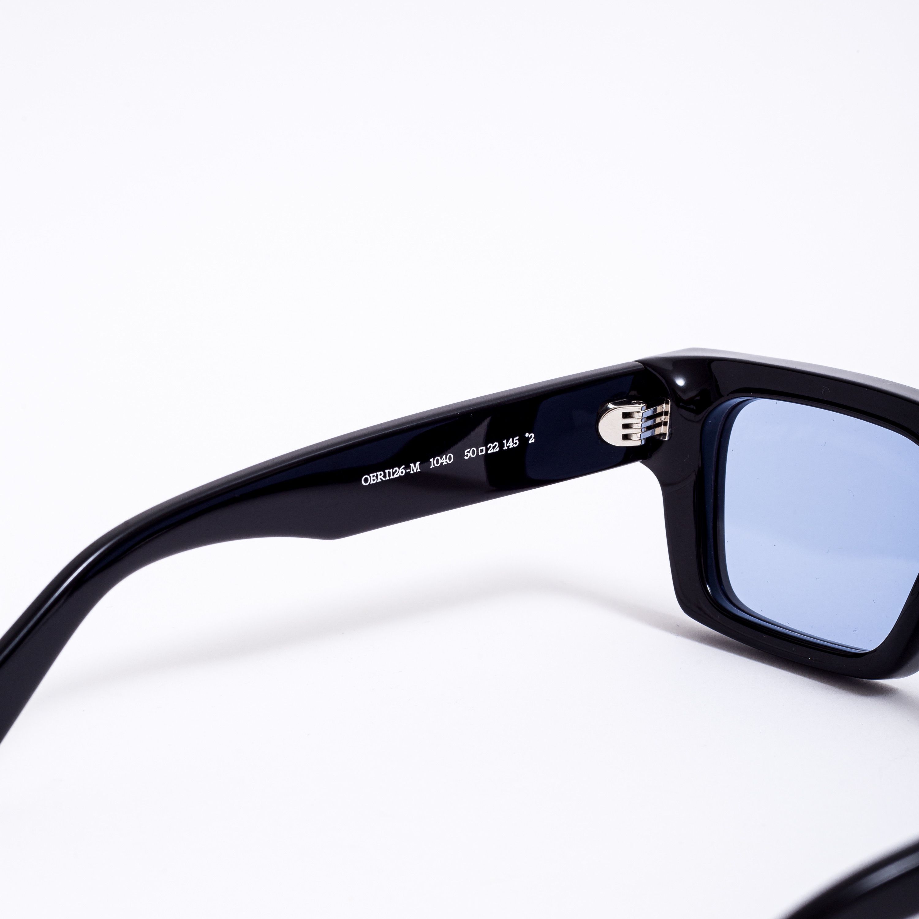 Off-White OFF WHITE Virgil Sunglasses BLACK BLUE Size ONE SIZE - 5 Thumbnail