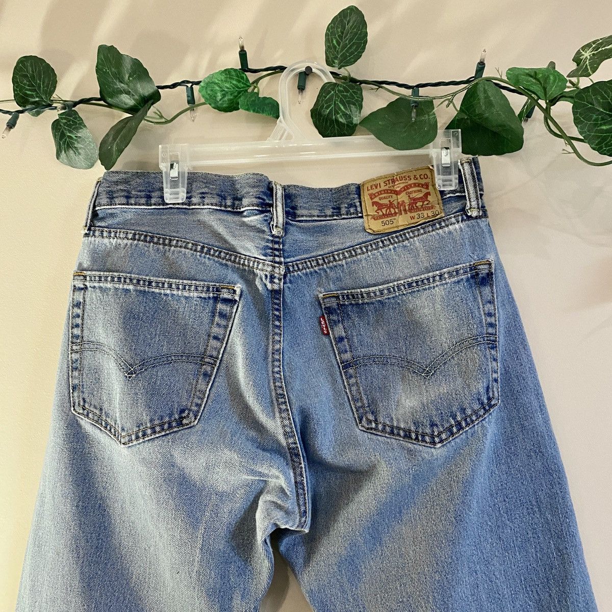 Levi's Custom Painted Levis Stussy Denim Jeans Size US 33 - 8 Thumbnail