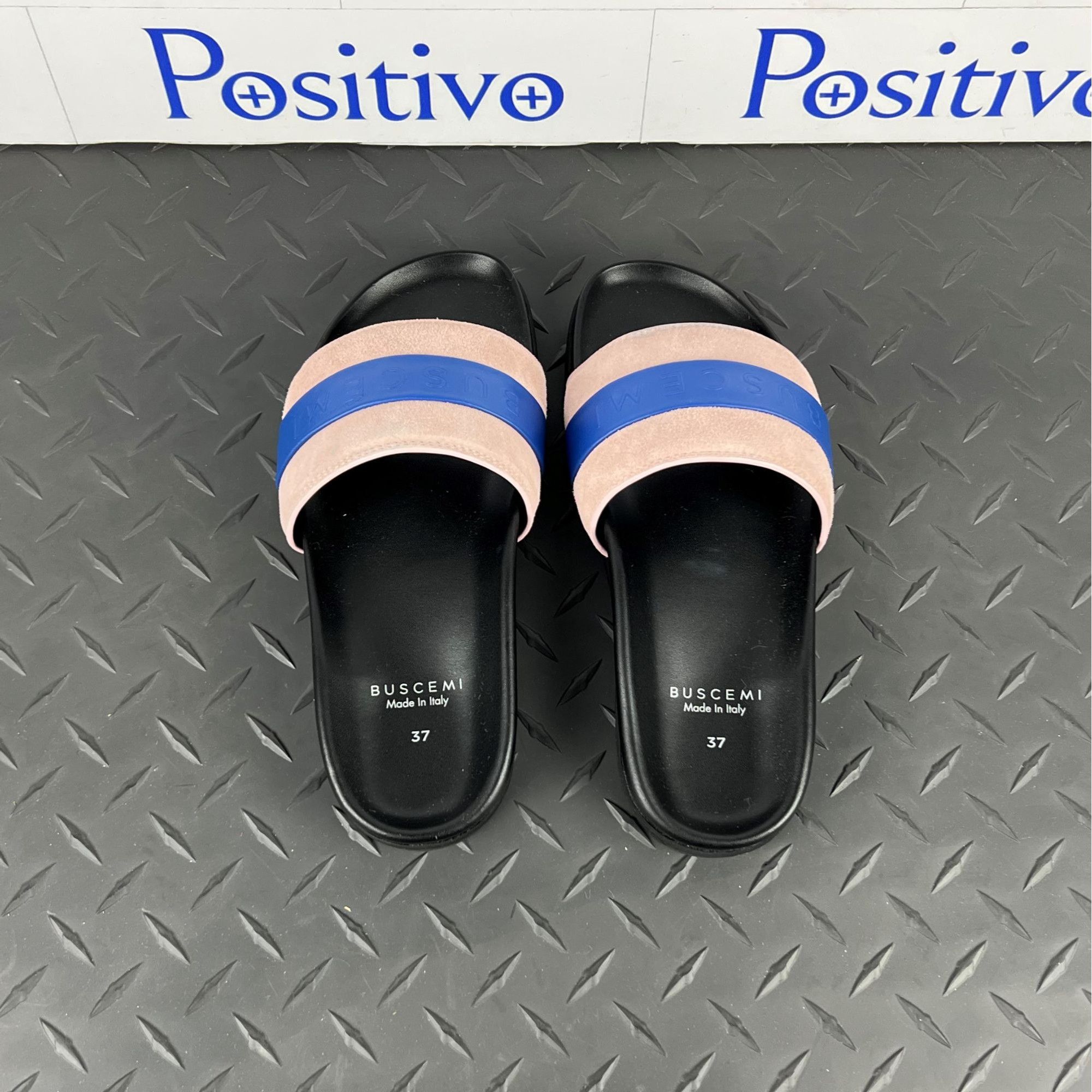 Buscemi Buscemi Slide Sport Black Trio Leather Sandals US 7 Defect Size US 7 / IT 37 - 3 Thumbnail