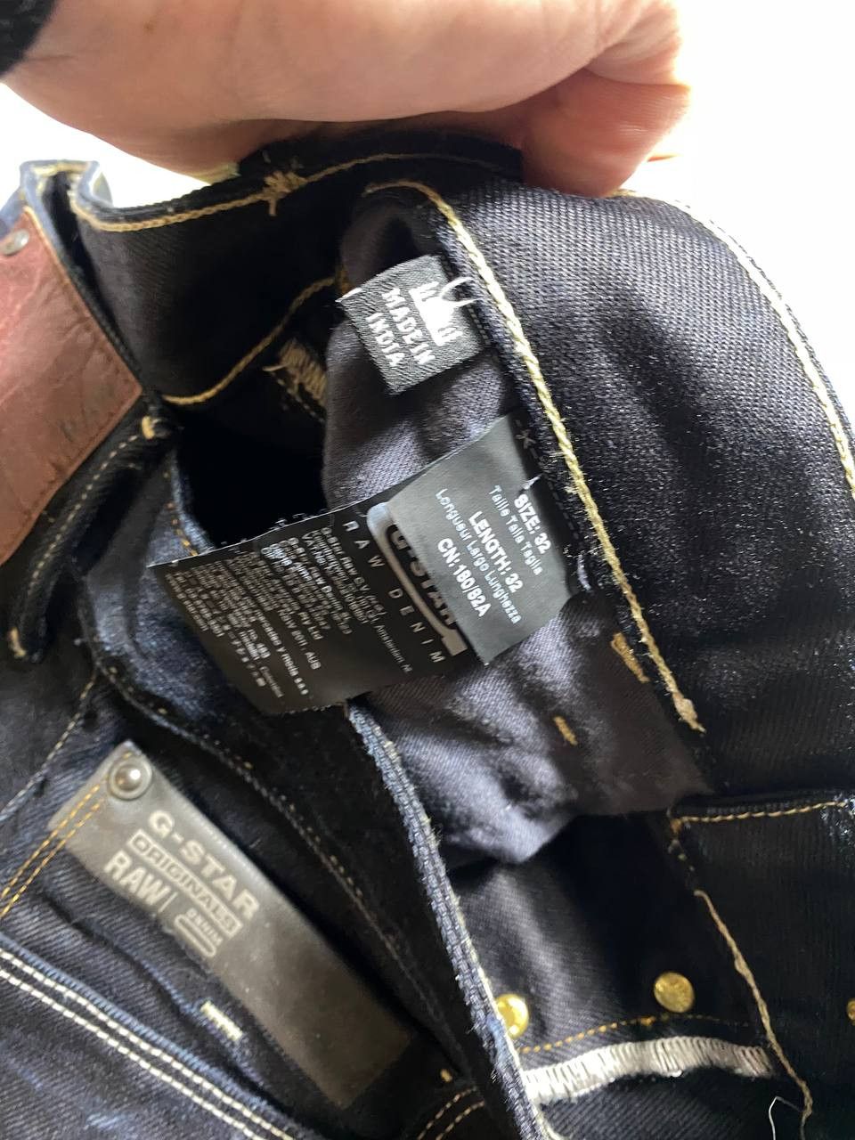 G-Star G star Raw Jeans Denim Size US 32 / EU 48 - 15 Thumbnail