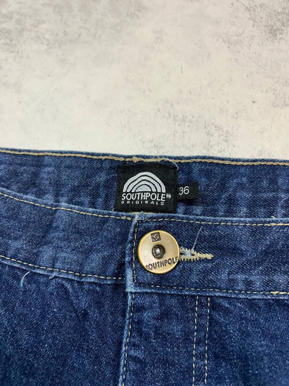 Southpole Southpole rare man denim jeans with back logo in size 36 Size US 36 / EU 52 - 3 Thumbnail