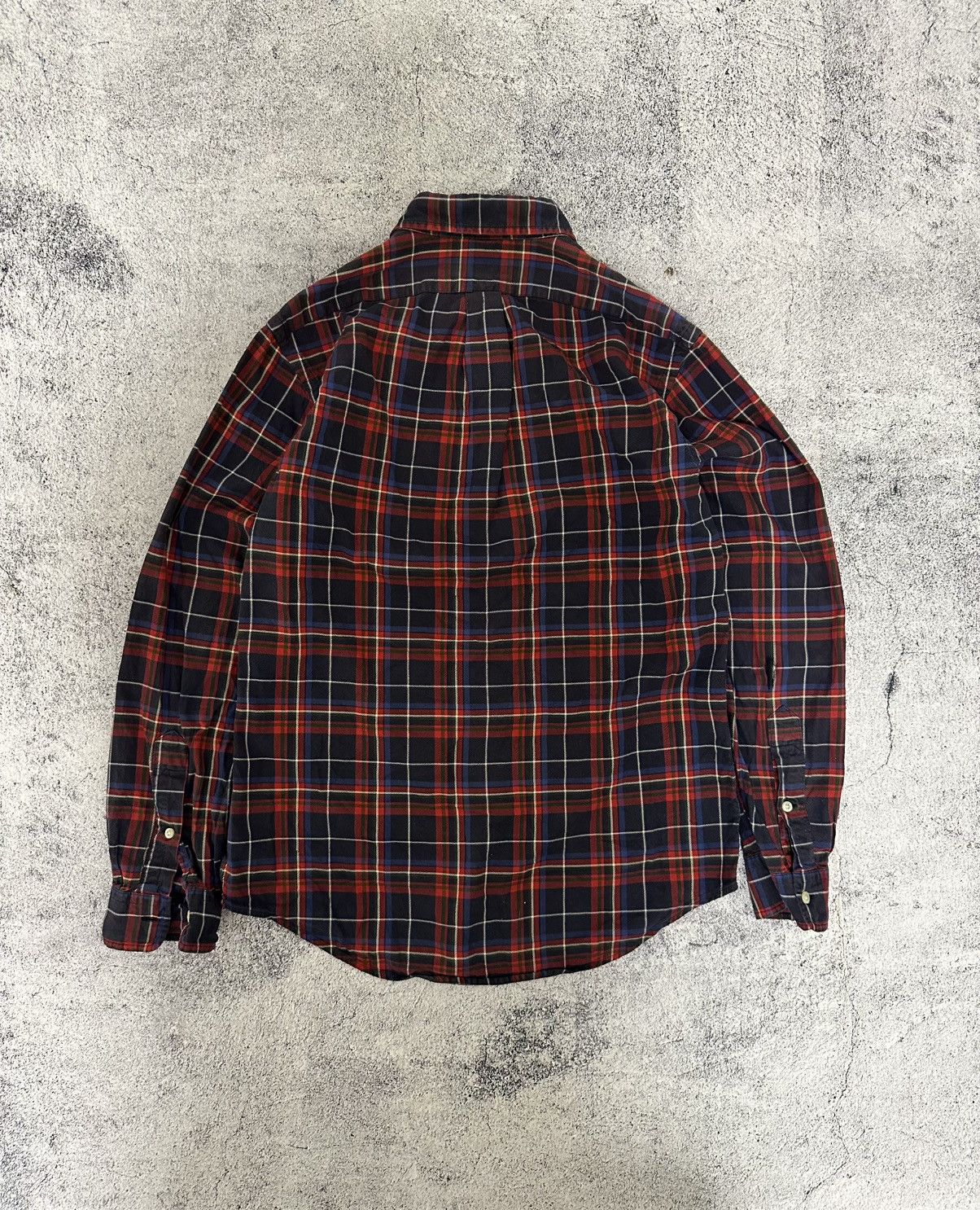 Polo Ralph Lauren Polo Ralph Lauren Tartar Button Shirt Red Purple Logo Size US S / EU 44-46 / 1 - 2 Thumbnail
