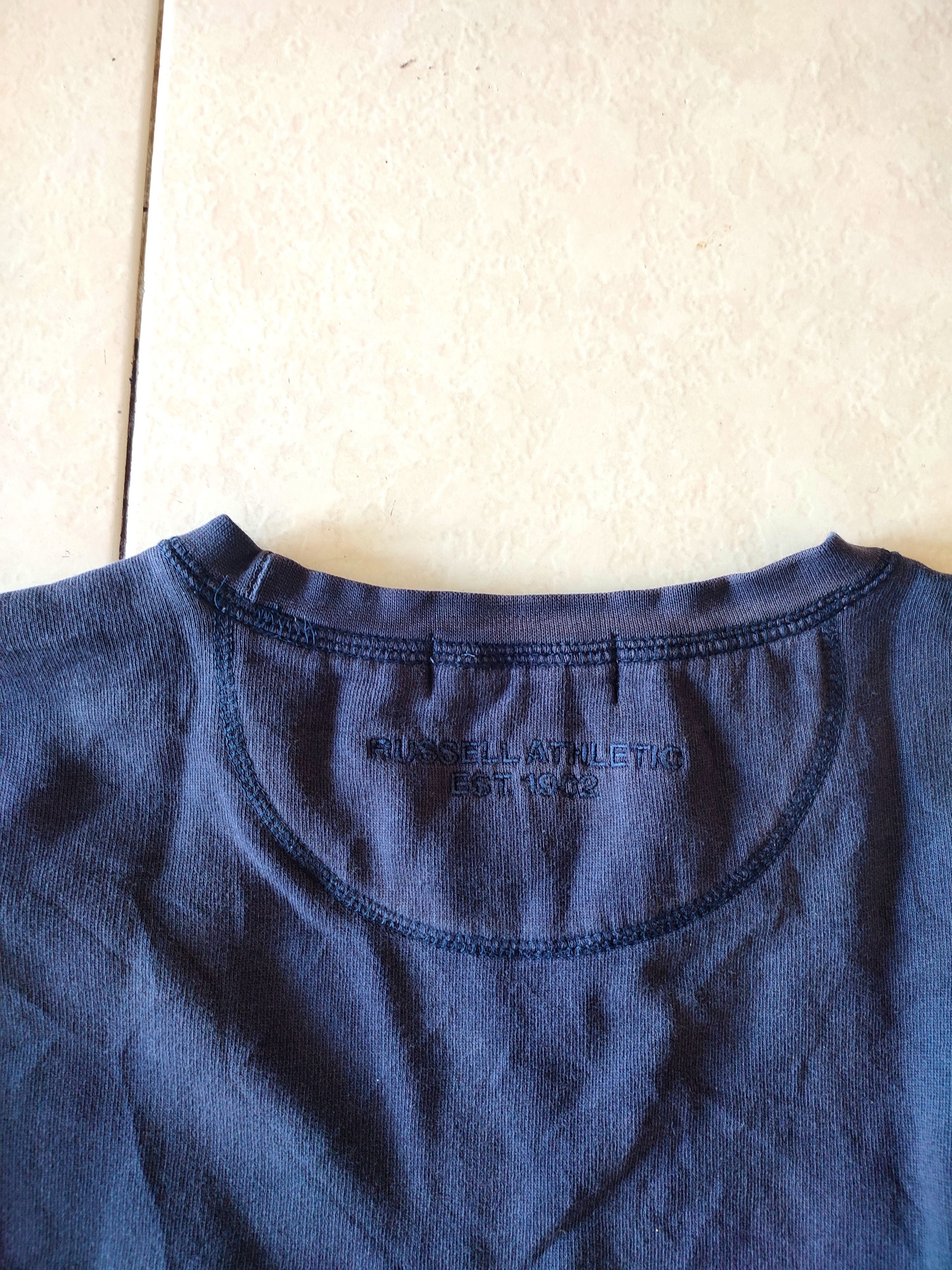Russell Athletic Vintage Russell Athletic Navy Blue Sweatshirt Size US XXL / EU 58 / 5 - 6 Thumbnail