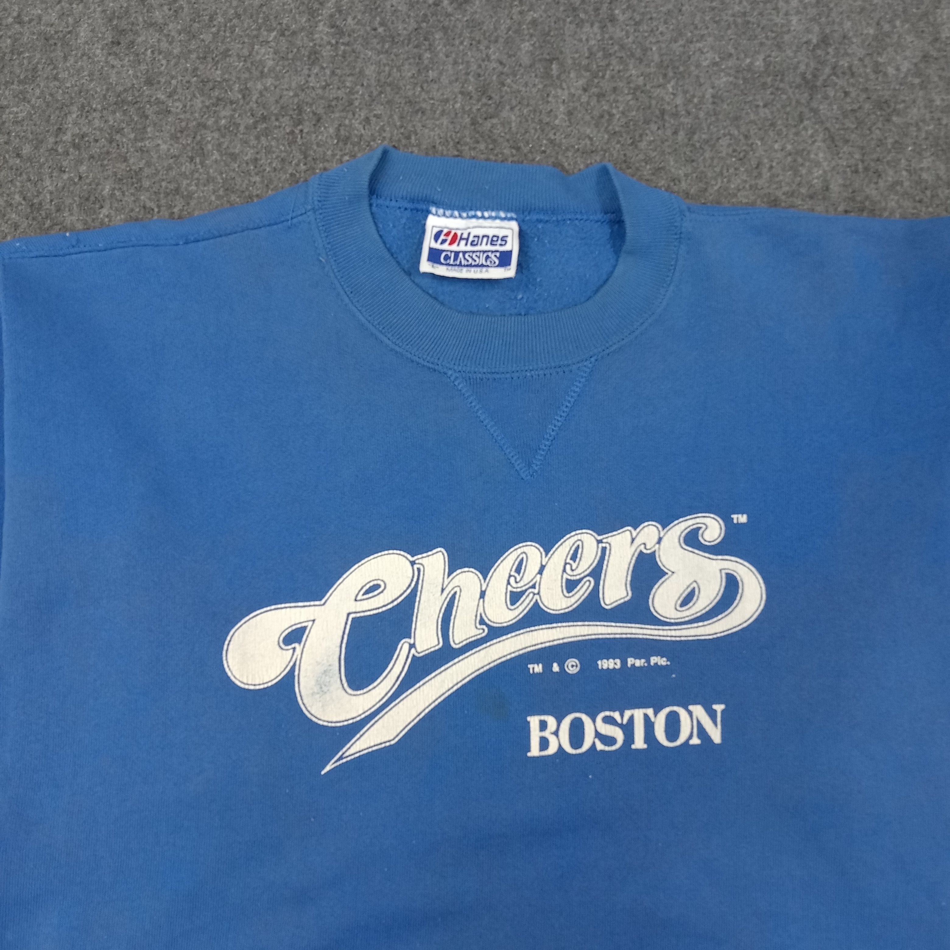Hanes Cheers Boston American Movie TV 1993 Sweatshirt C237N16 Size US M / EU 48-50 / 2 - 2 Thumbnail