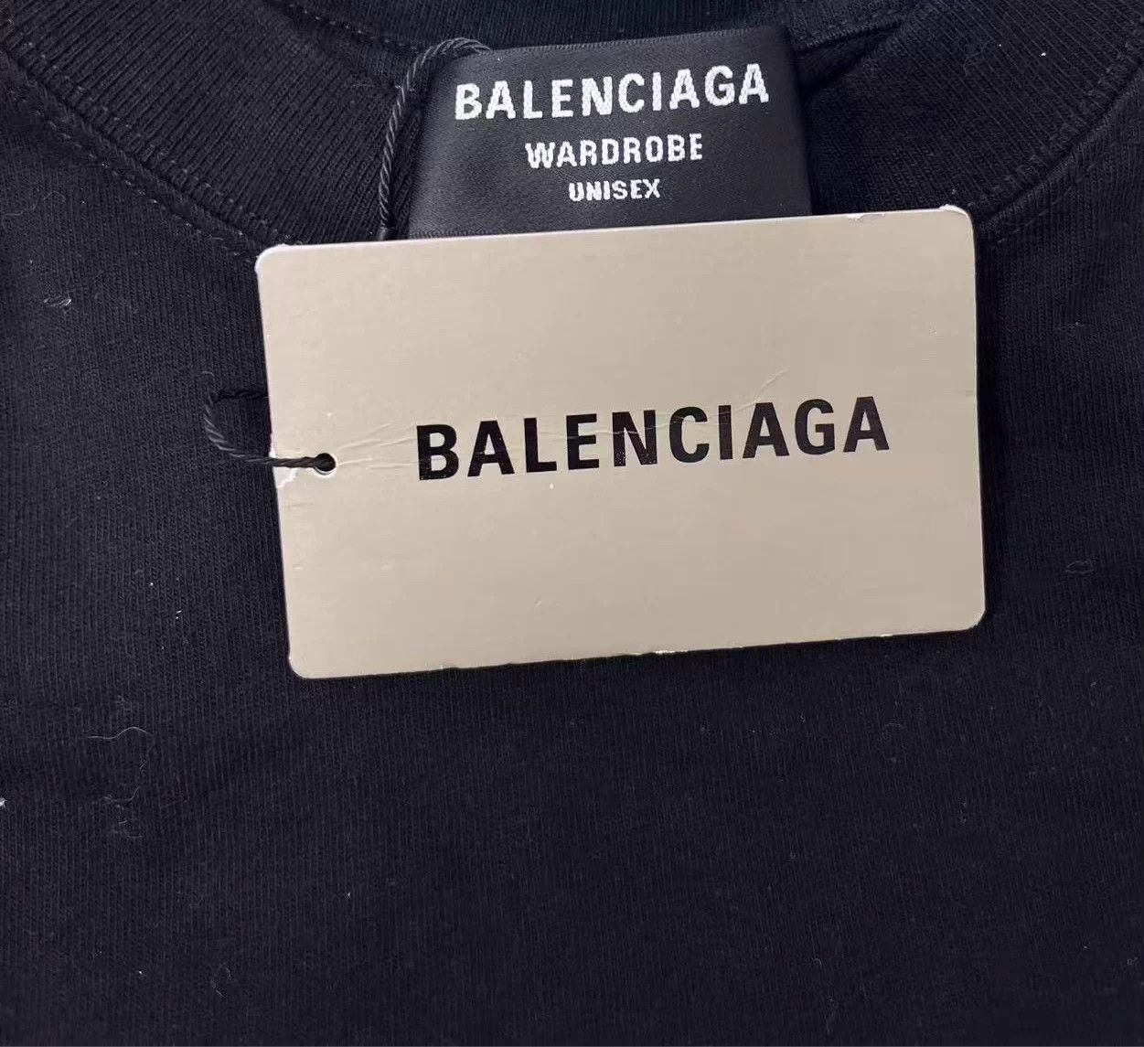 Balenciaga Balenciaga embroidered print oversized short teemen's S mint Size US S / EU 44-46 / 1 - 5 Thumbnail