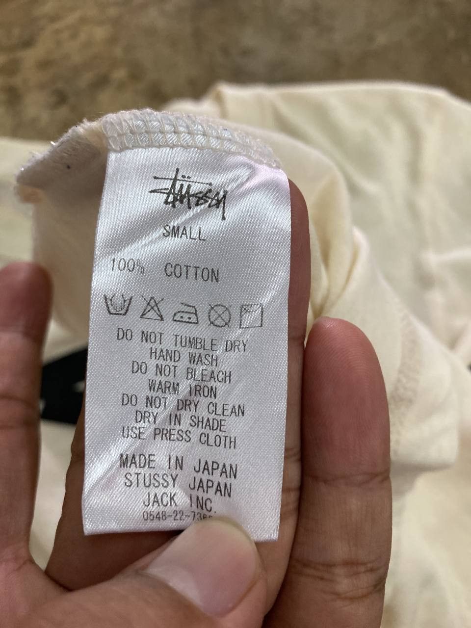 Stussy stussy baggy tee very nice design made in japan Size US S / EU 44-46 / 1 - 7 Thumbnail