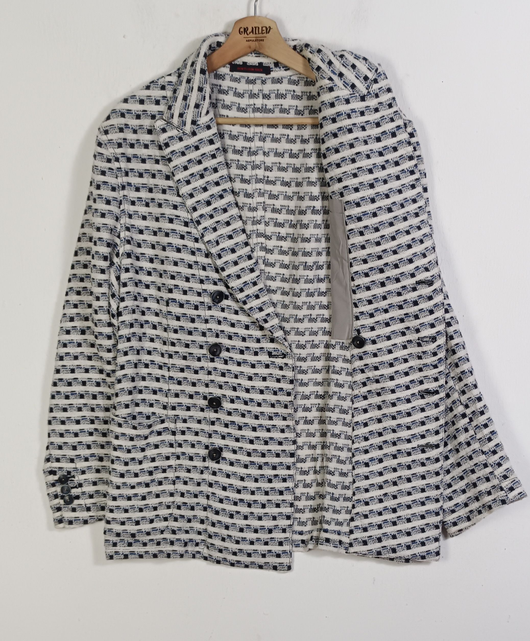 THE GIGI The GiGi " Don't Look Back" Ziggy Double Breast Jacket Size US M / EU 48-50 / 2 - 3 Thumbnail