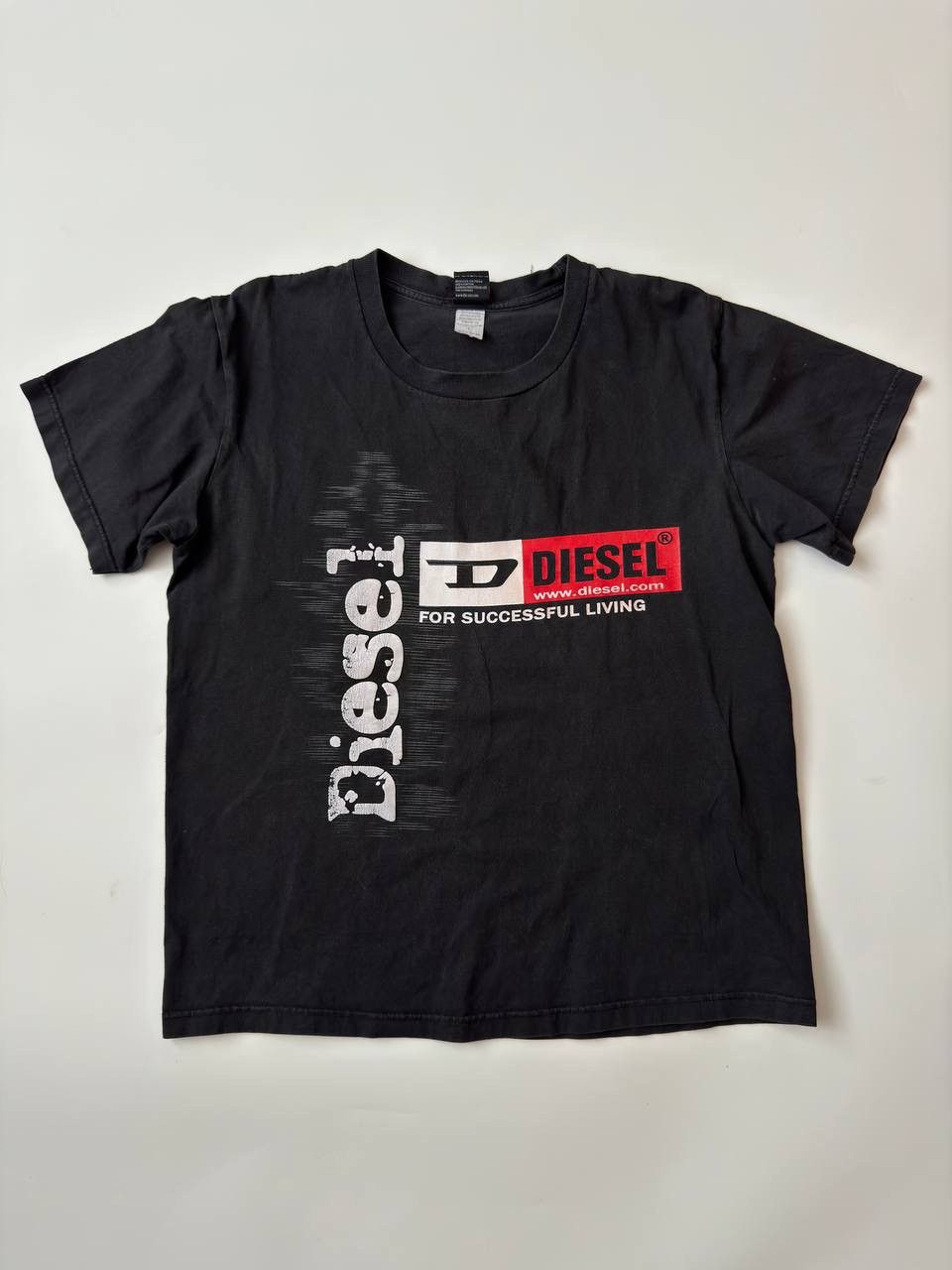 Diesel Diesel vintage big logo black t-shirt L sz Size US L / EU 52-54 / 3 - 1 Thumbnail