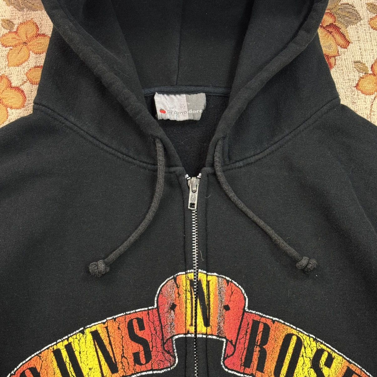 Band Tees × Vintage Vintage 2005 Guns N’ Roses Zip Hoodie Rock Band Boxy Fit Size US L / EU 52-54 / 3 - 7 Thumbnail