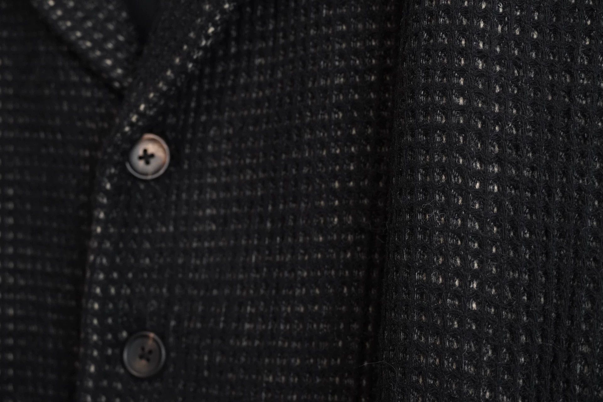 Yohji Yamamoto Yohji Yamamoto 97AW Wax Figure Waffle Check Jacket M Size US M / EU 48-50 / 2 - 4 Thumbnail