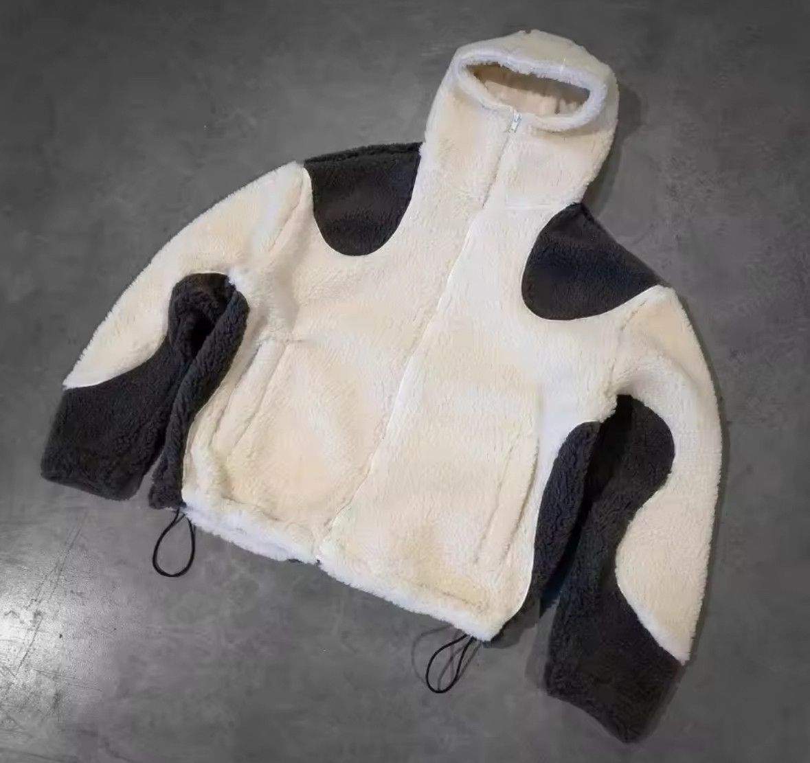 Other Y2K Fleece Jacket Streetwear Hiphop Zipper Hoodie Coat Size US XL / EU 56 / 4 - 1 Thumbnail