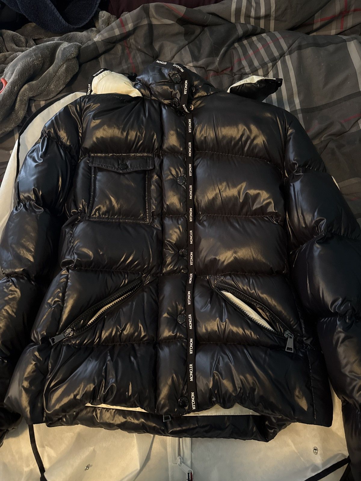 Moncler Moncler Flumet Giubbotto Size S / US 4 / IT 40 - 4 Thumbnail