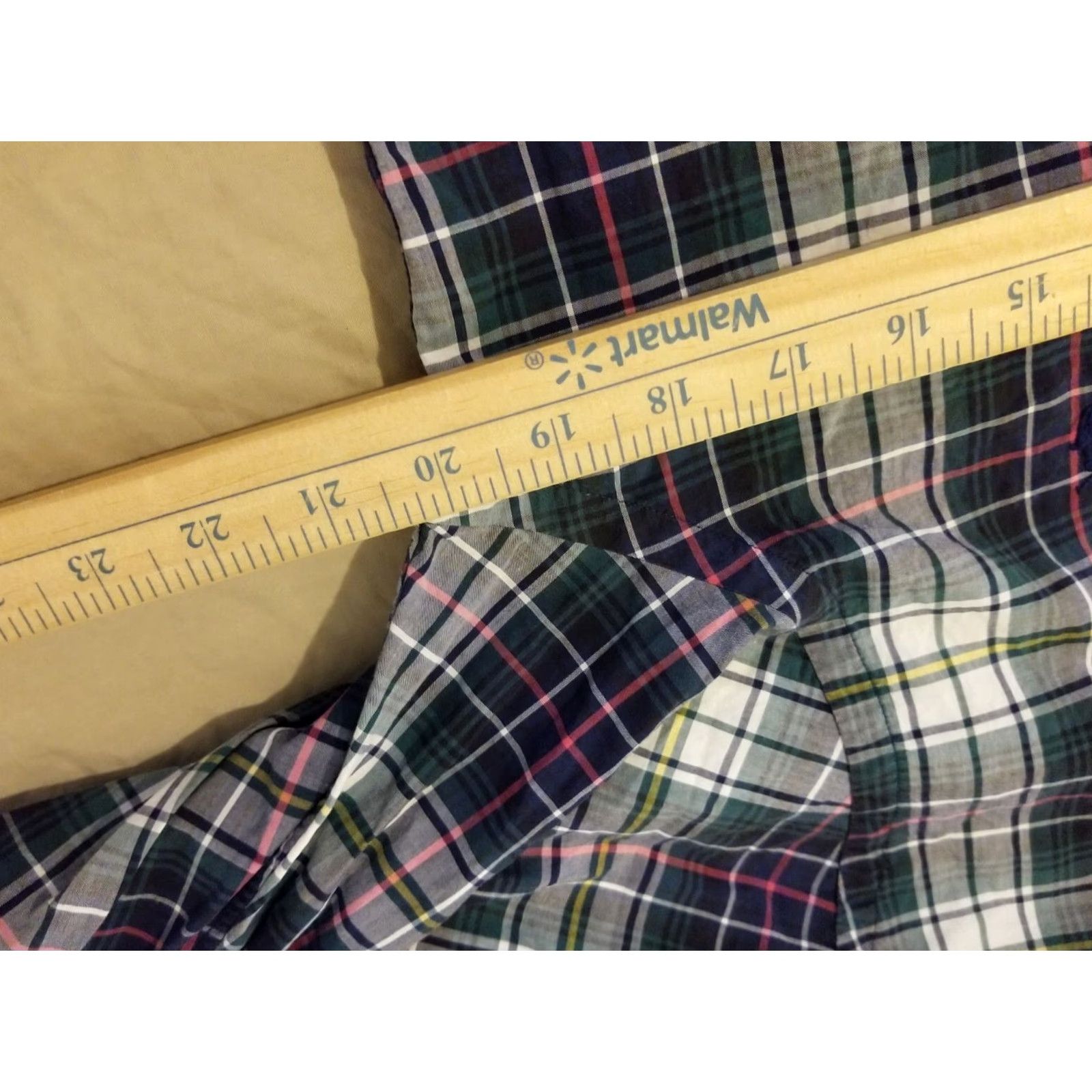 Polo Ralph Lauren Polo Ralph Lauren Dress Shirt Mens S Small Green Plaid Cotton Button Long Sleeve Shirt Size 36R - 5 Thumbnail