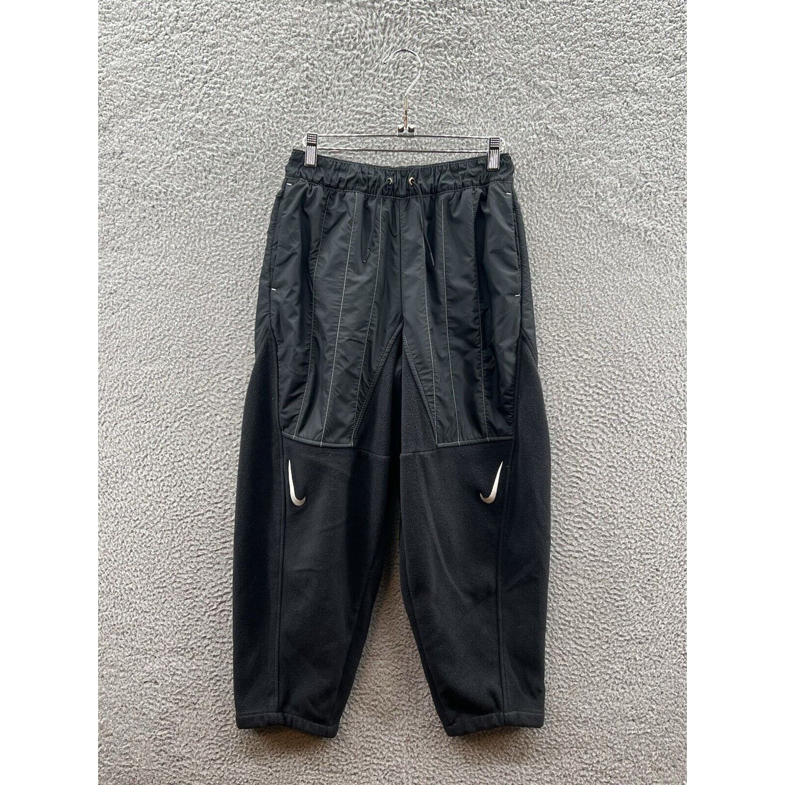 Nike Nike Plush 1/4 Cropped Jacket Black Trouser Pants Set Small Size S / US 4 / IT 40 - 6 Thumbnail